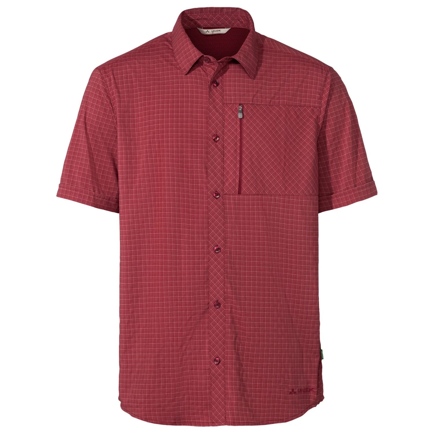 Мъжка риза с копчета Vaude Seiland Shirt IV Shirt - Carmine