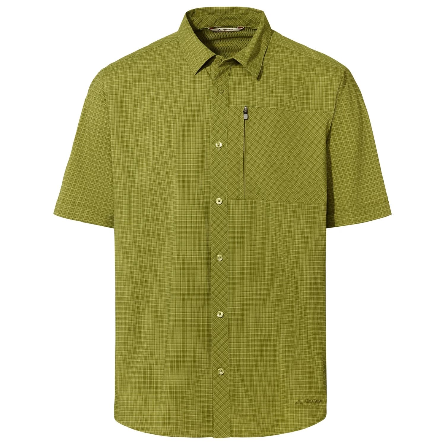 Мъжка риза с копчета Vaude Seiland Shirt IV Shirt - Dark Leaf