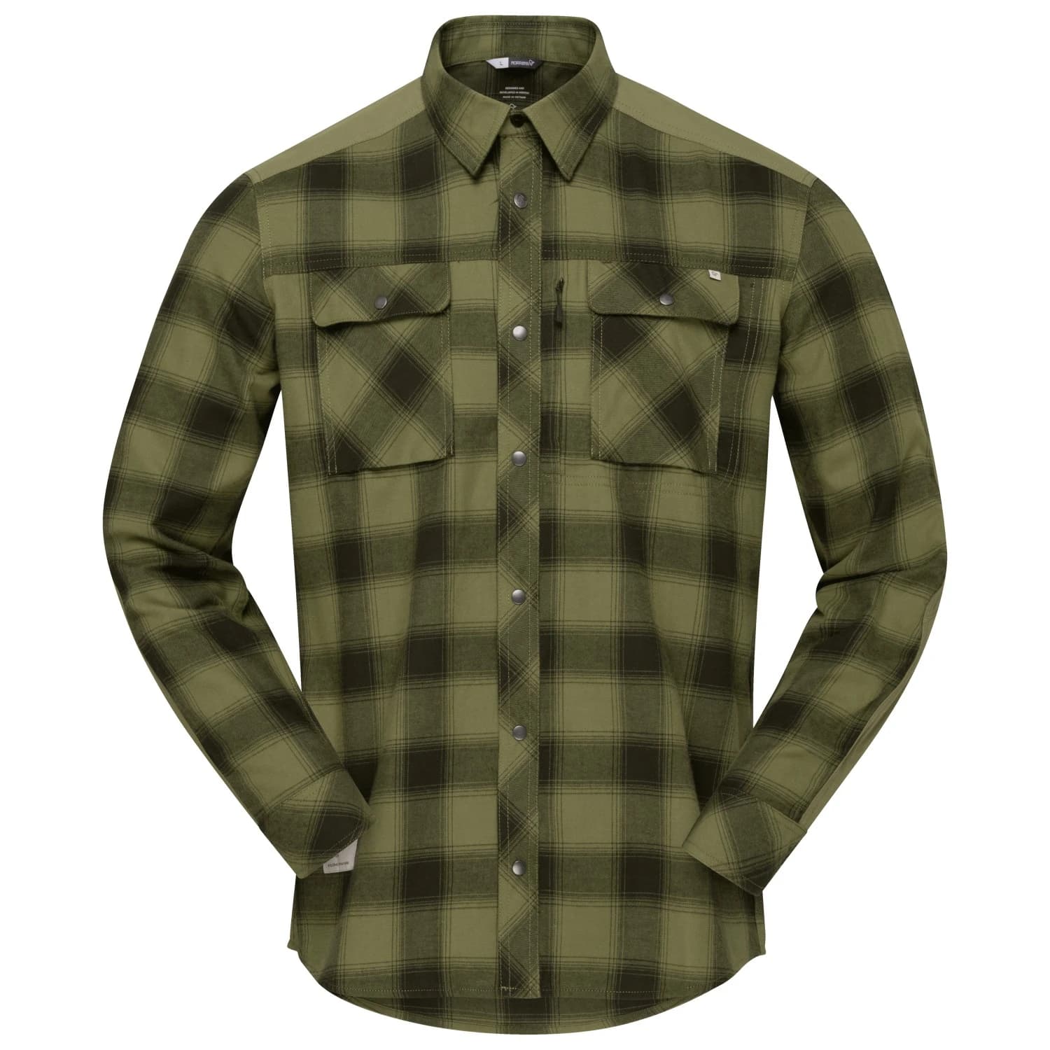 Мъжка риза с копчета Norrøna Femund Flannel Shirt - Rosin