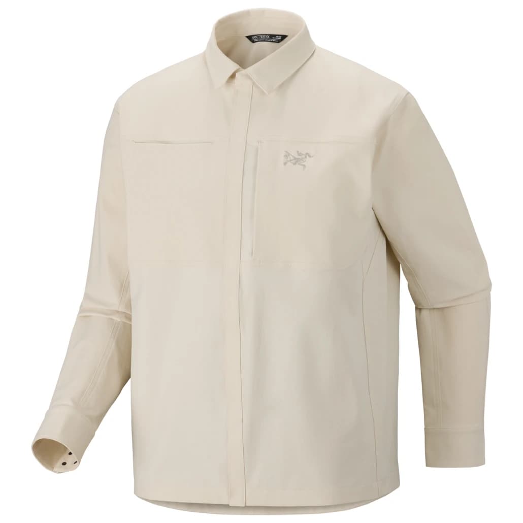 Мъжка риза с копчета Arc'teryx Cronin Cotton Overshirt Shirt - Sea Salt