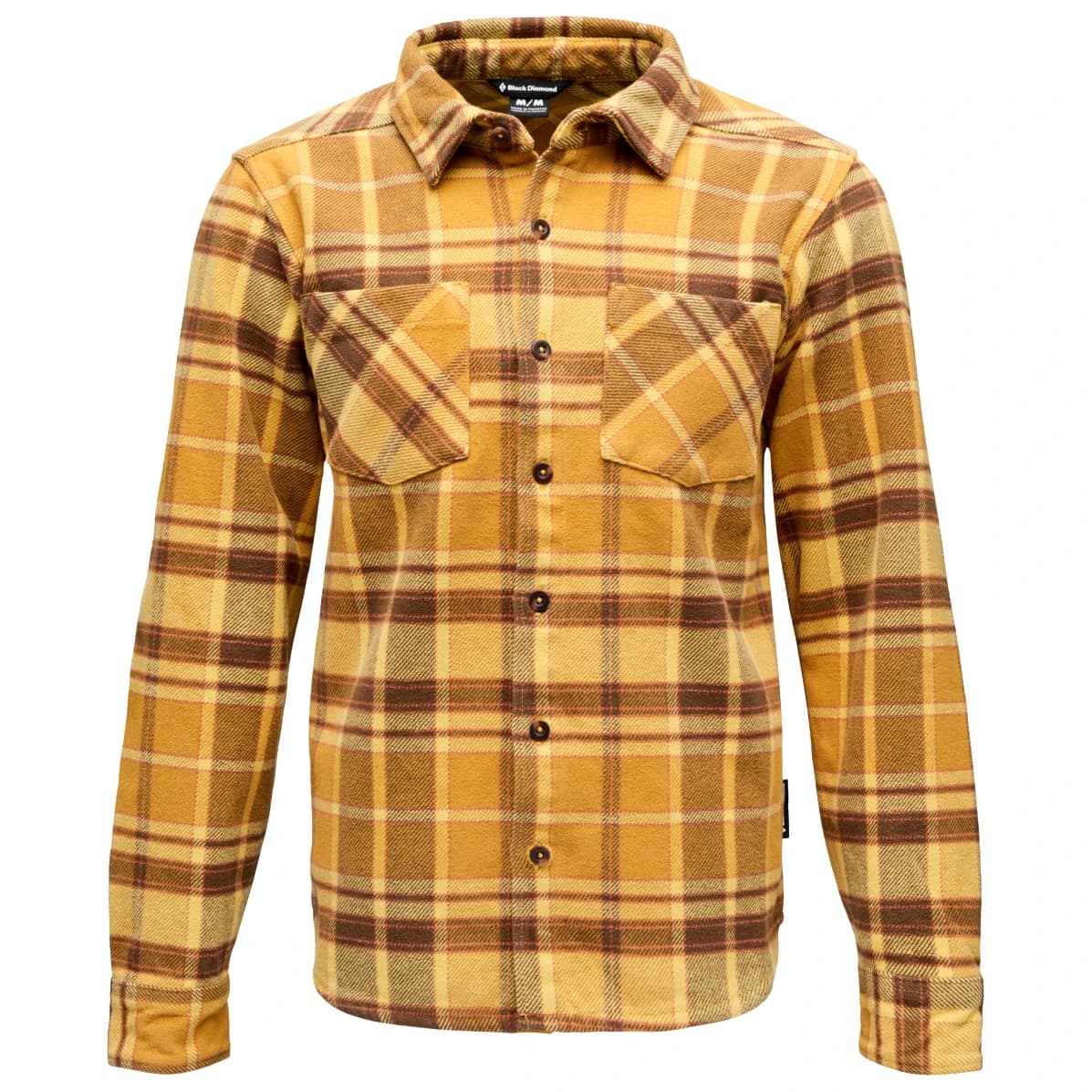 Риза с копчета Black Diamond Project Heavy Flannel Shirt - Amber / Aged Iron