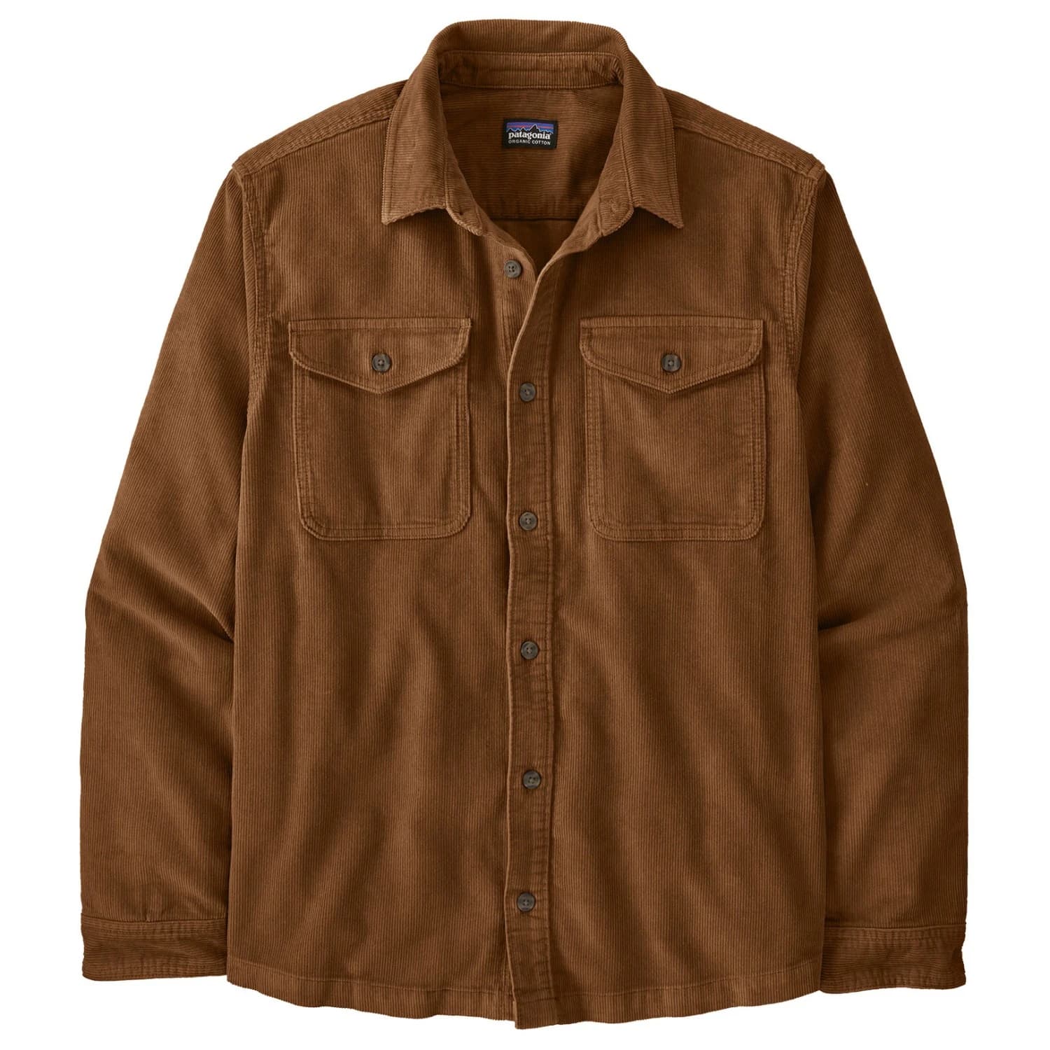 Мъжка риза с копчета Patagonia Corduroy Shirt - Deer Brown