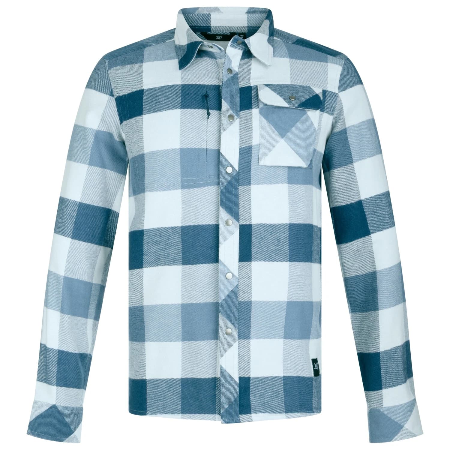 Мъжка риза с копчета 2117 of Sweden Skjortan Shirt - Pearl Blue