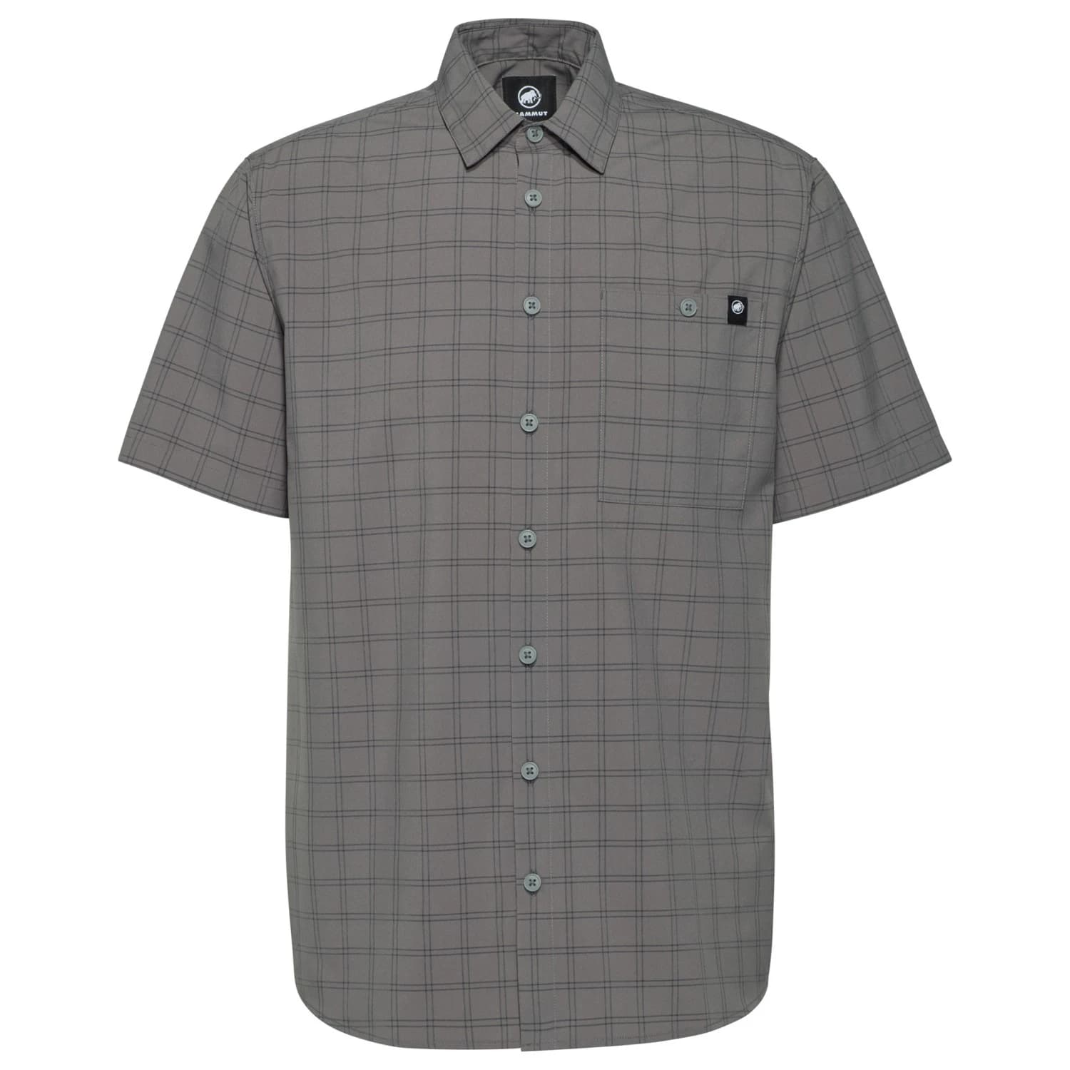 Мъжка риза с копчета Mammut Lenni Shirt - Steel / Black