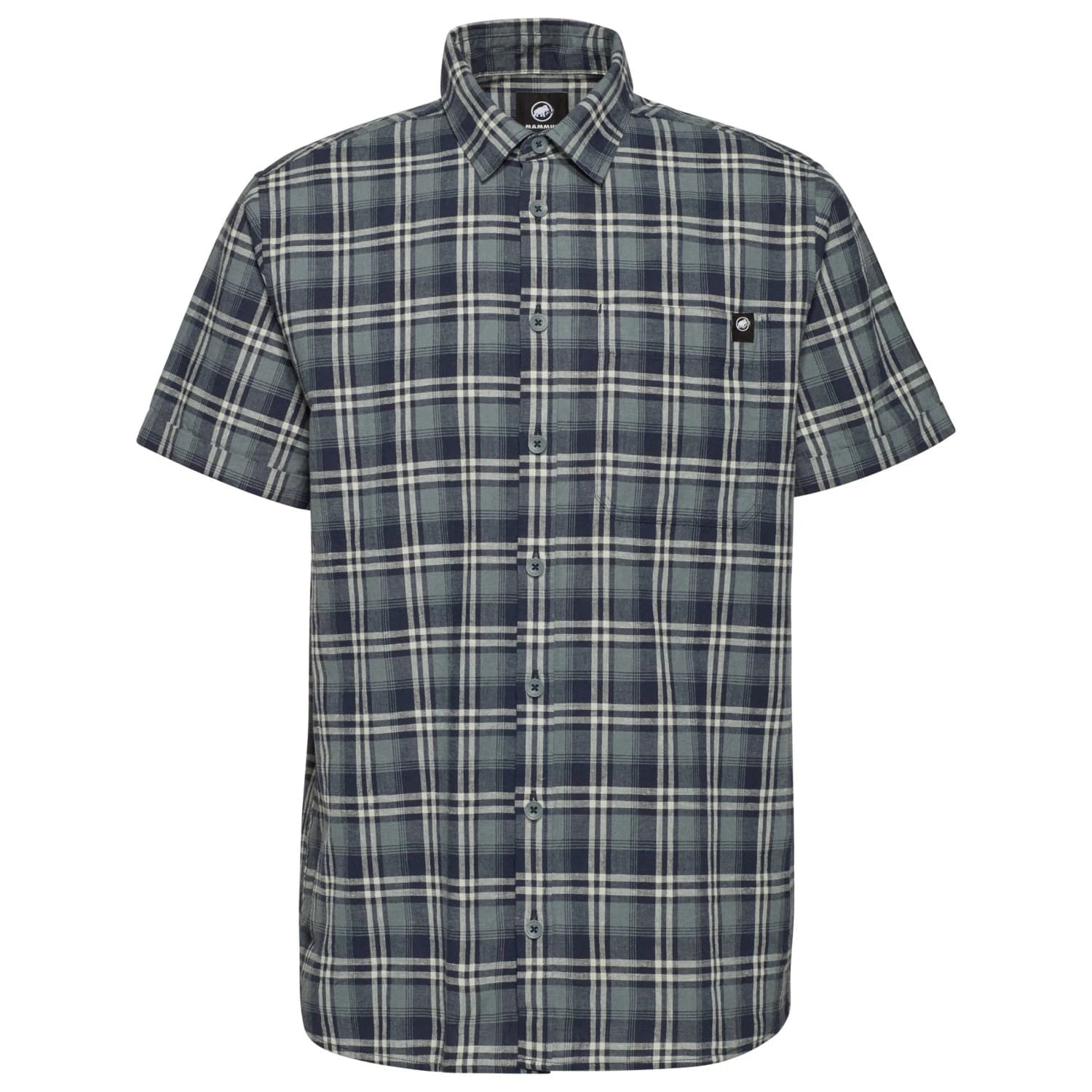 Мъжка риза с копчета Mammut Trovat Summer Shirt - Marine / Strata