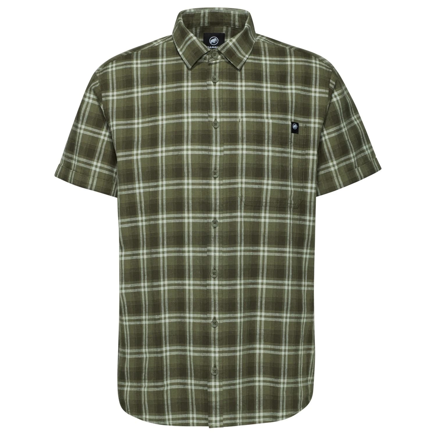 Мъжка риза с копчета Mammut Trovat Summer Shirt - Marsh / Dark Marsh