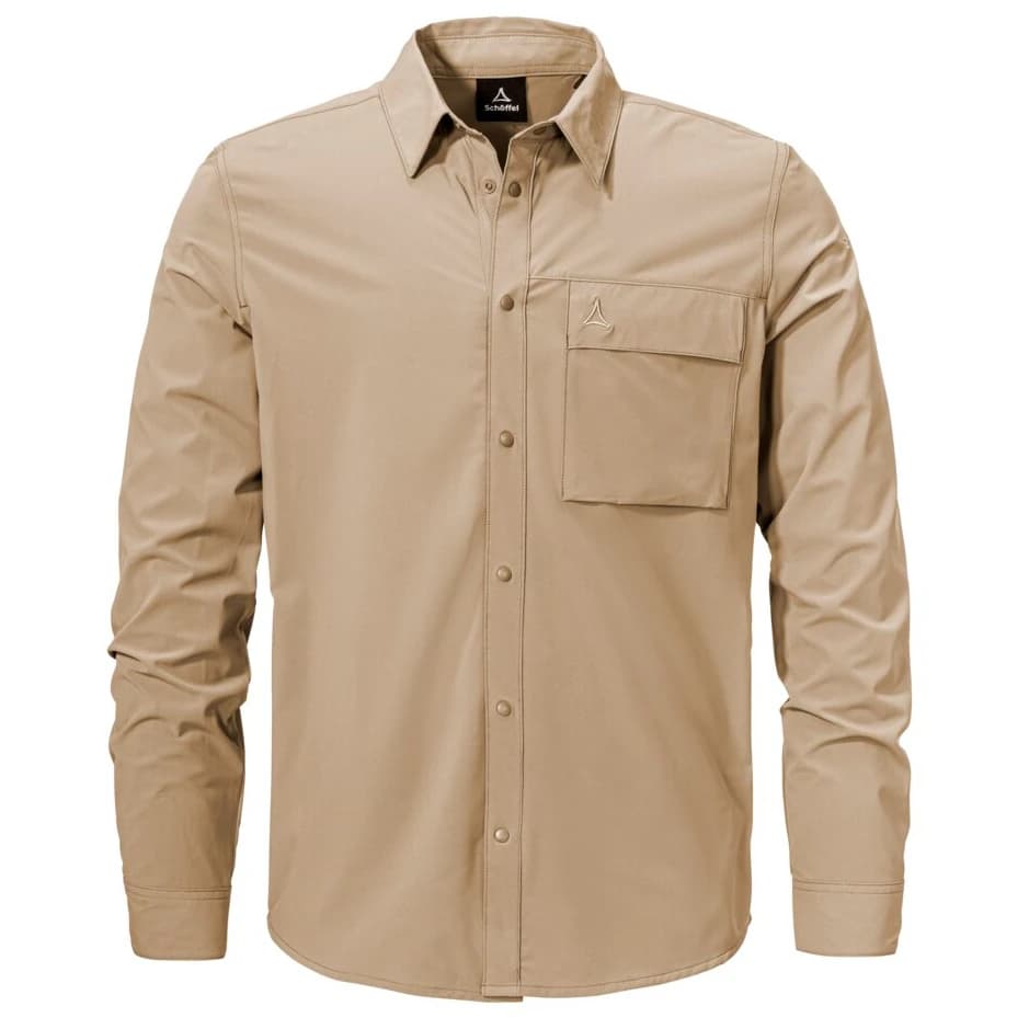 Мъжка риза с копчета Schöffel Shirt Style Dunajec Shirt - Brandon Beige