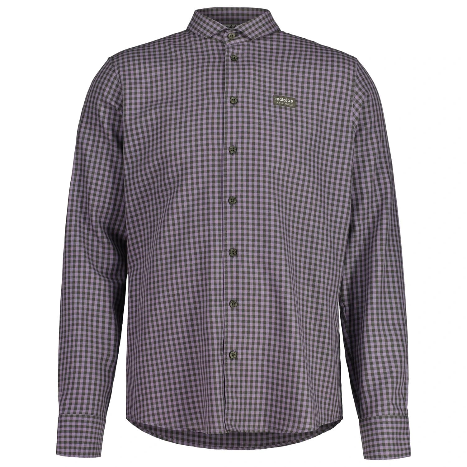 Мъжка риза с копчета Maloja SchnappenM. 1/1 Shirt - Alpine Woods Multi
