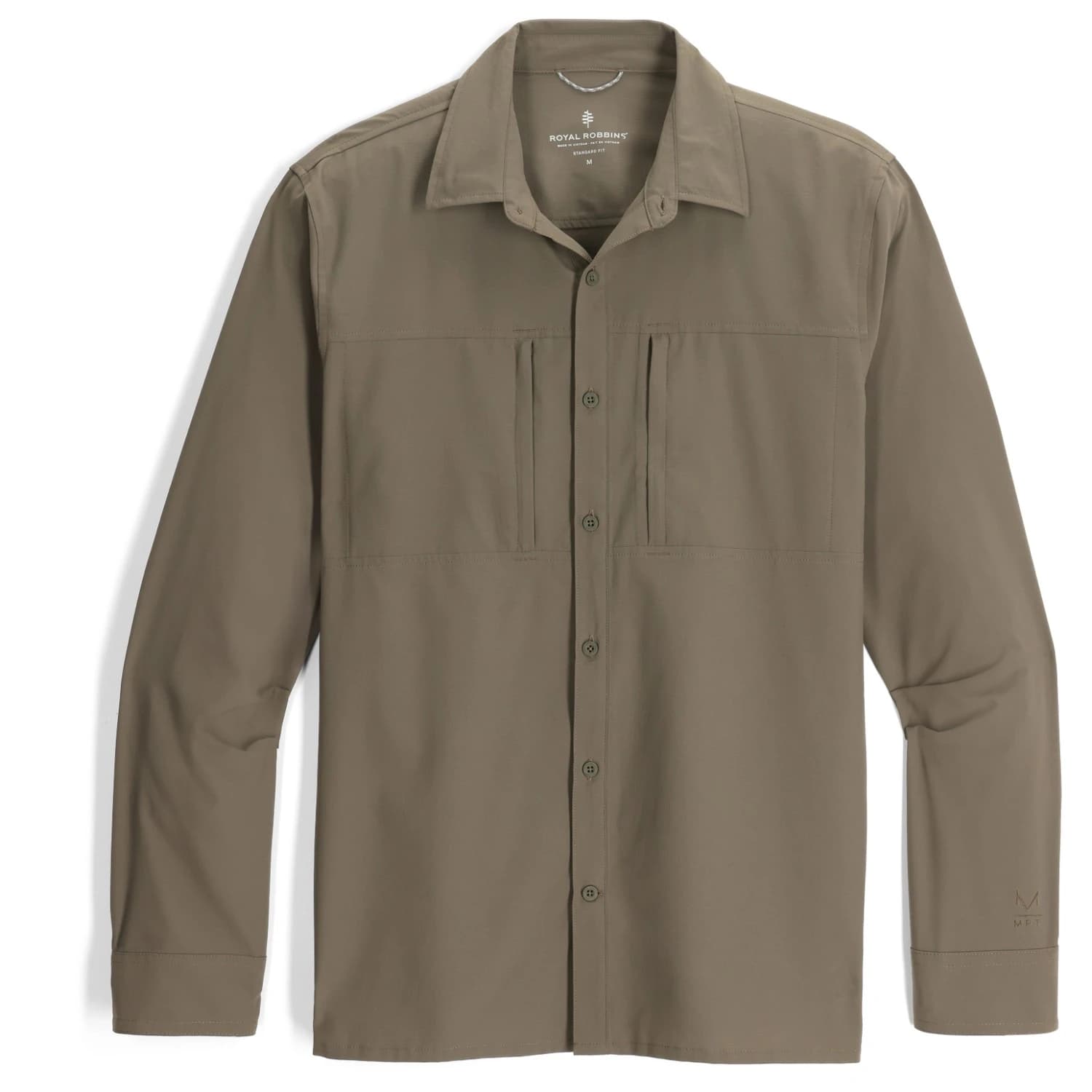Мъжка риза с копчета Royal Robbins Expedition III L/S Shirt - Everglade