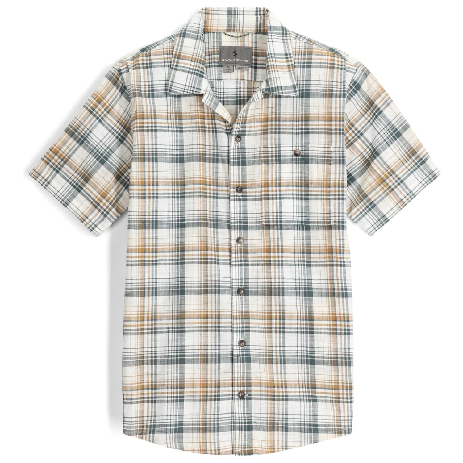 Мъжка риза с копчета Royal robbins Redwood Plaid S/S Shirt - BiStripee Pismo Plaid
