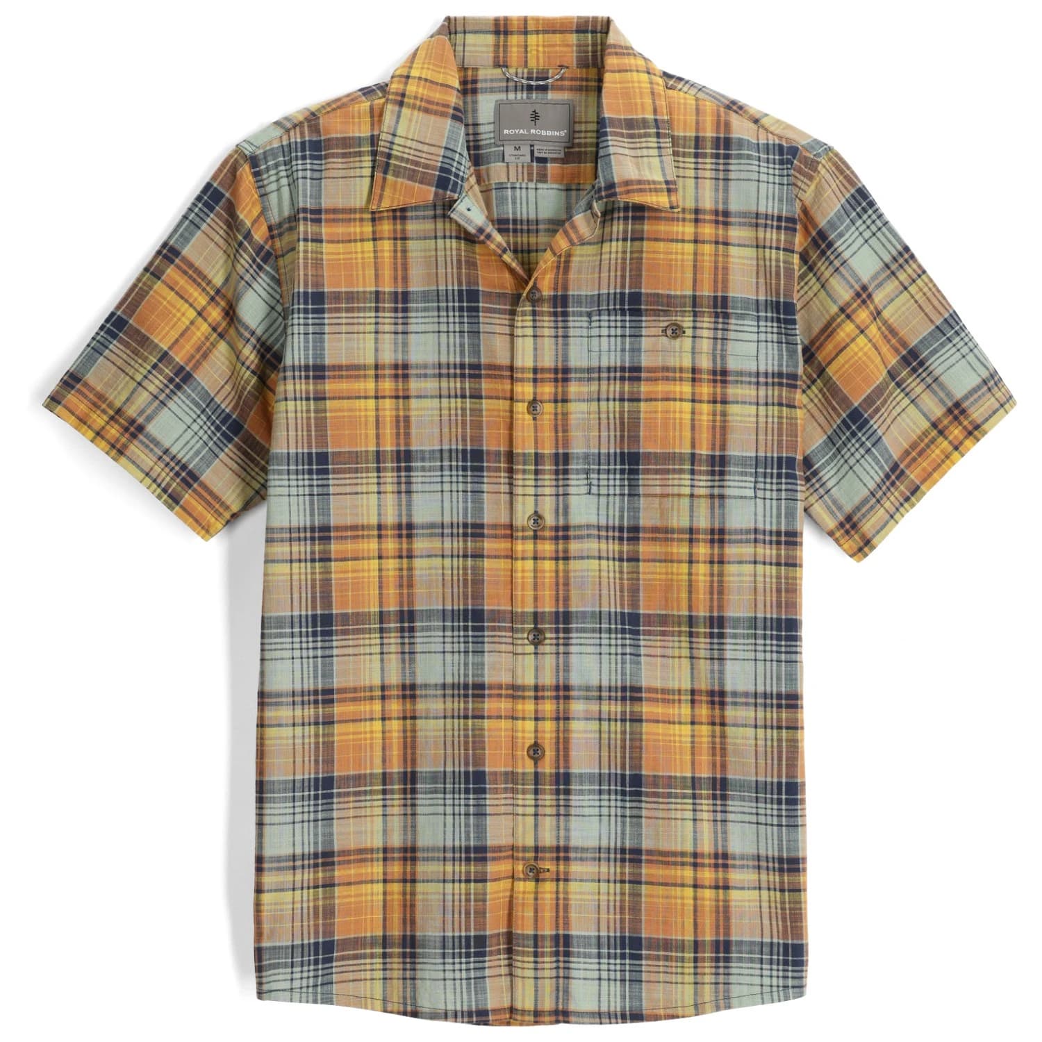 Мъжка риза с копчета Royal robbins Redwood Plaid S/S Shirt - Lion Pismo Plaid