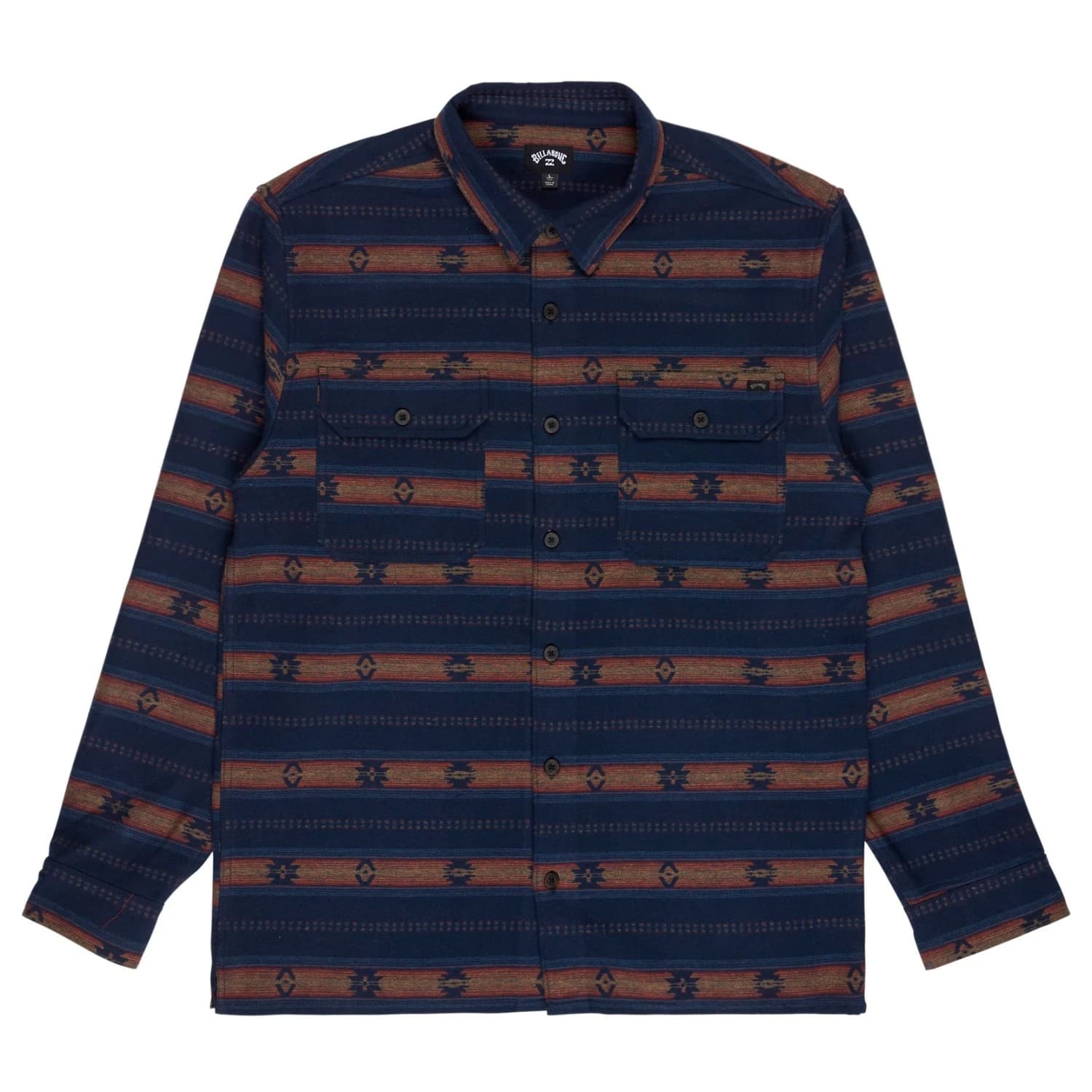 Мъжка риза с копчета Billabong Offshore Jacquard Flannel Shirt - Navy