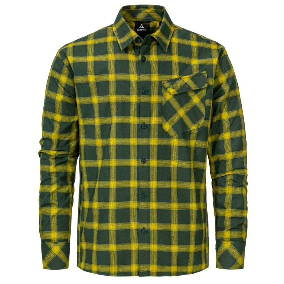 Мъжка риза с копчета Schöffel Shirt Poplar Shirt - Golden Spice