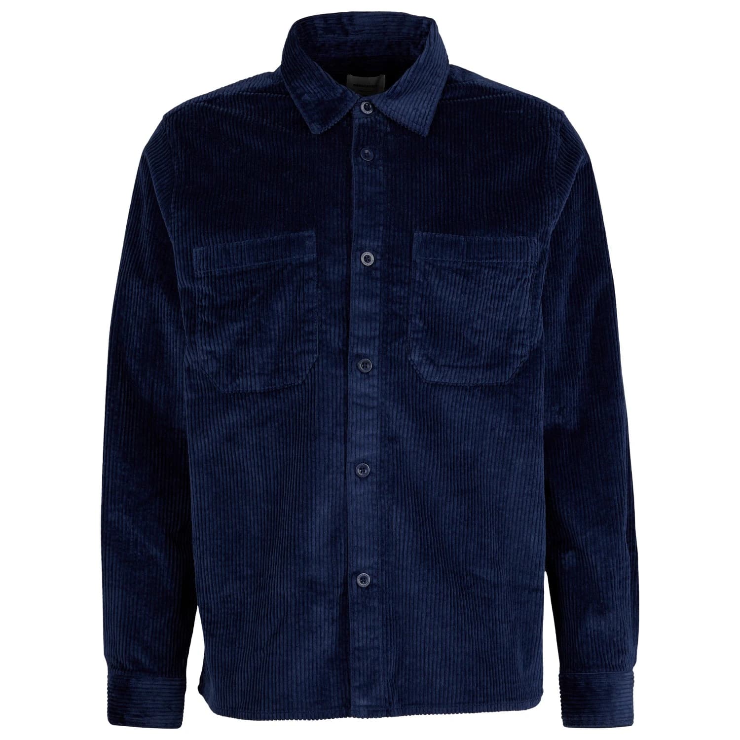 Мъжка риза с копчета Dedicated Shirt Kil Corduroy Shirt - Navy