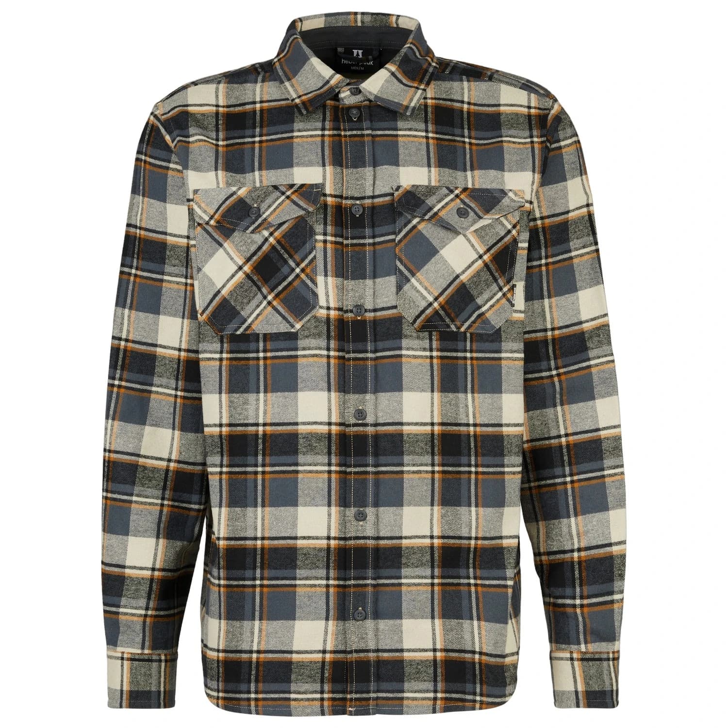 Мъжка риза с копчета Heber Peak SilvaHe. Checked Shirt - Dark Iron Multi