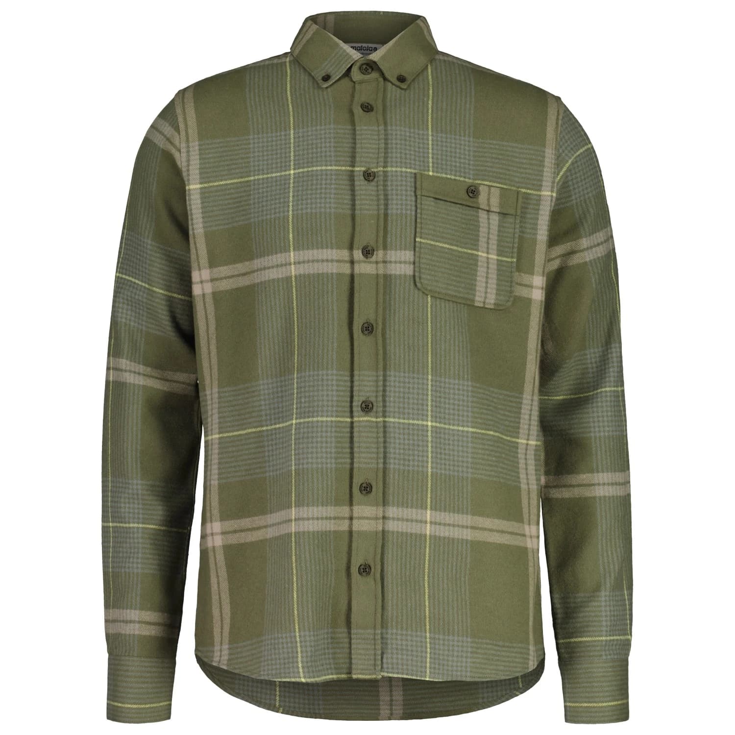 Мъжка риза с копчета Maloja GlavaM. Shirt - Alpine Woods Multi