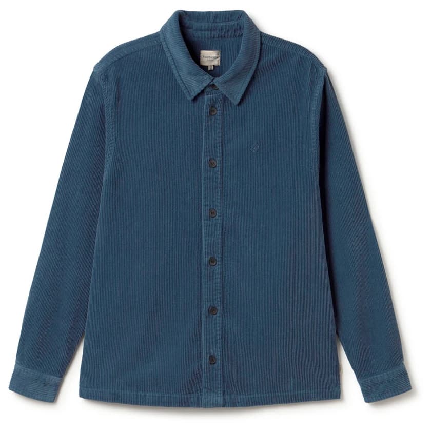 Мъжка риза с копчета TWOTHIRDS Dangar Shirt - Vintage Indigo