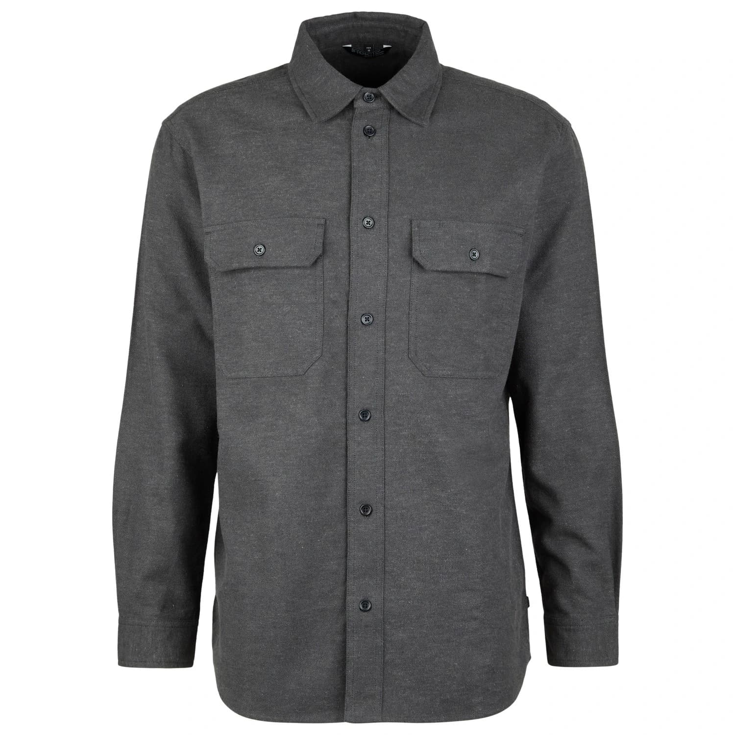 Мъжка риза с копчета Stoic MMXX. Sundsvall Shirt - Black / Melange
