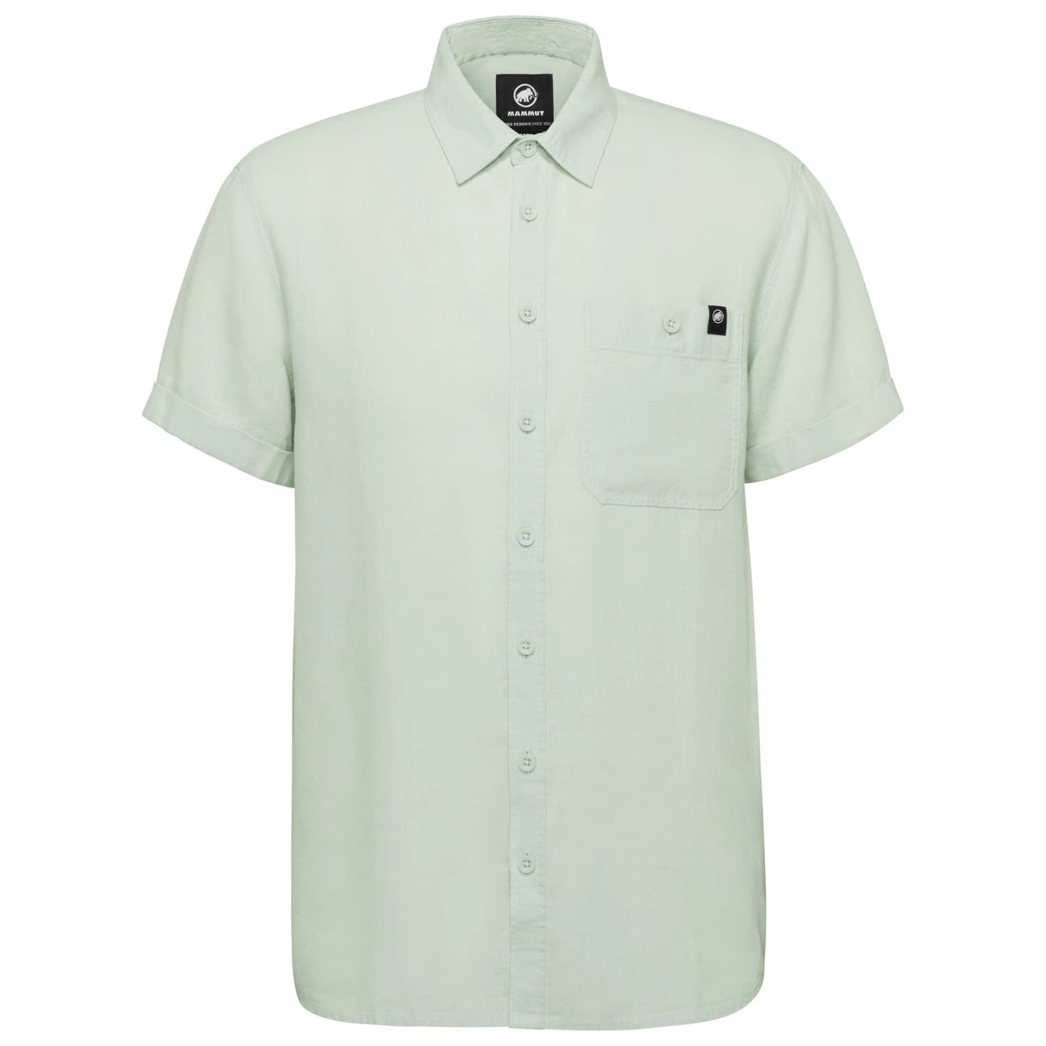 Мъжка риза с копчета Mammut Alvra Summer Shirt - Silver Sage