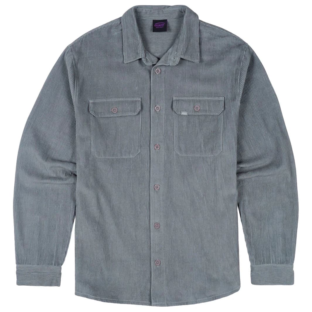 Мъжка риза с копчета Oxbow Cord Shirt Jacket Shirt - Agave