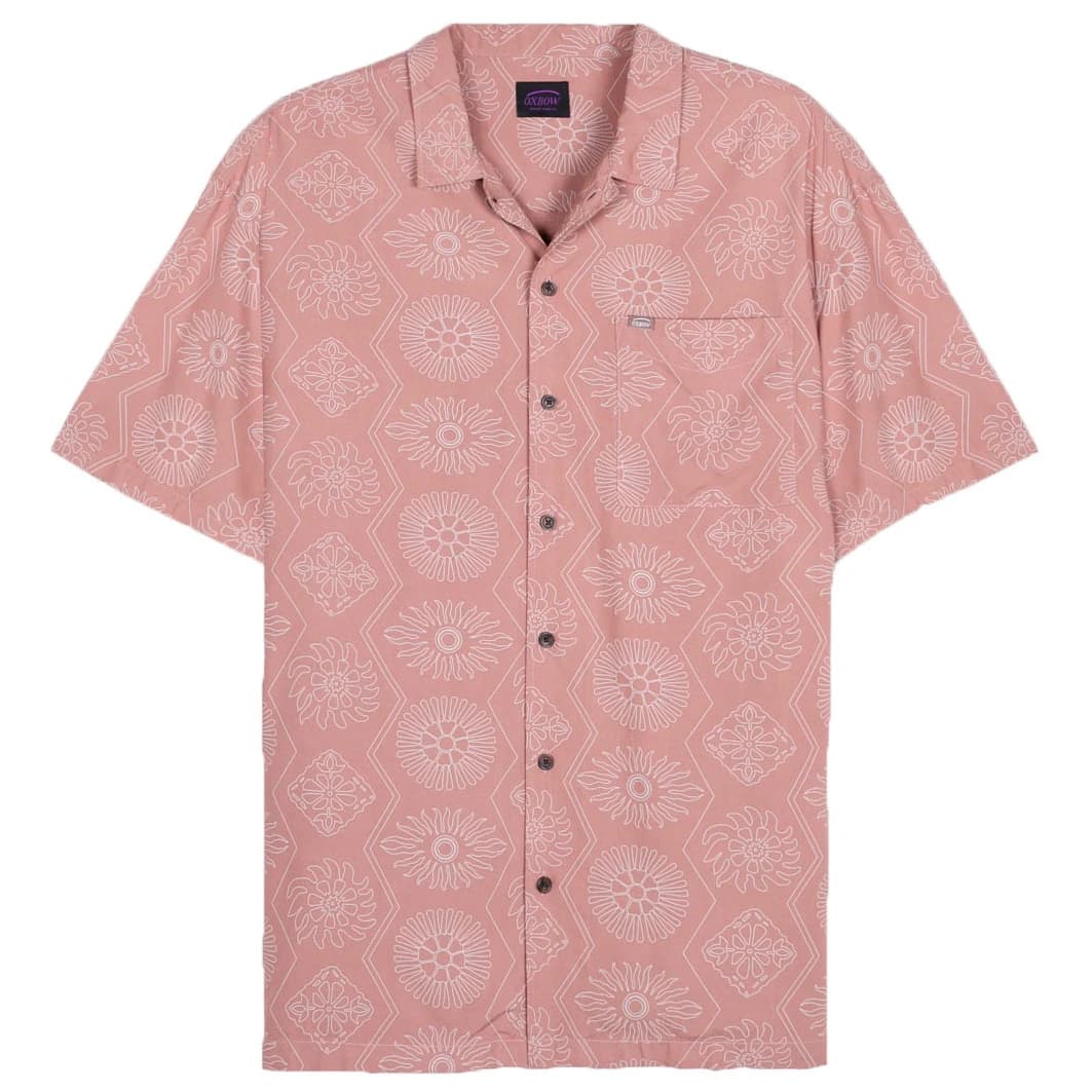 Мъжка риза с копчета Oxbow Motel Short Sleeves Shirt - Tek