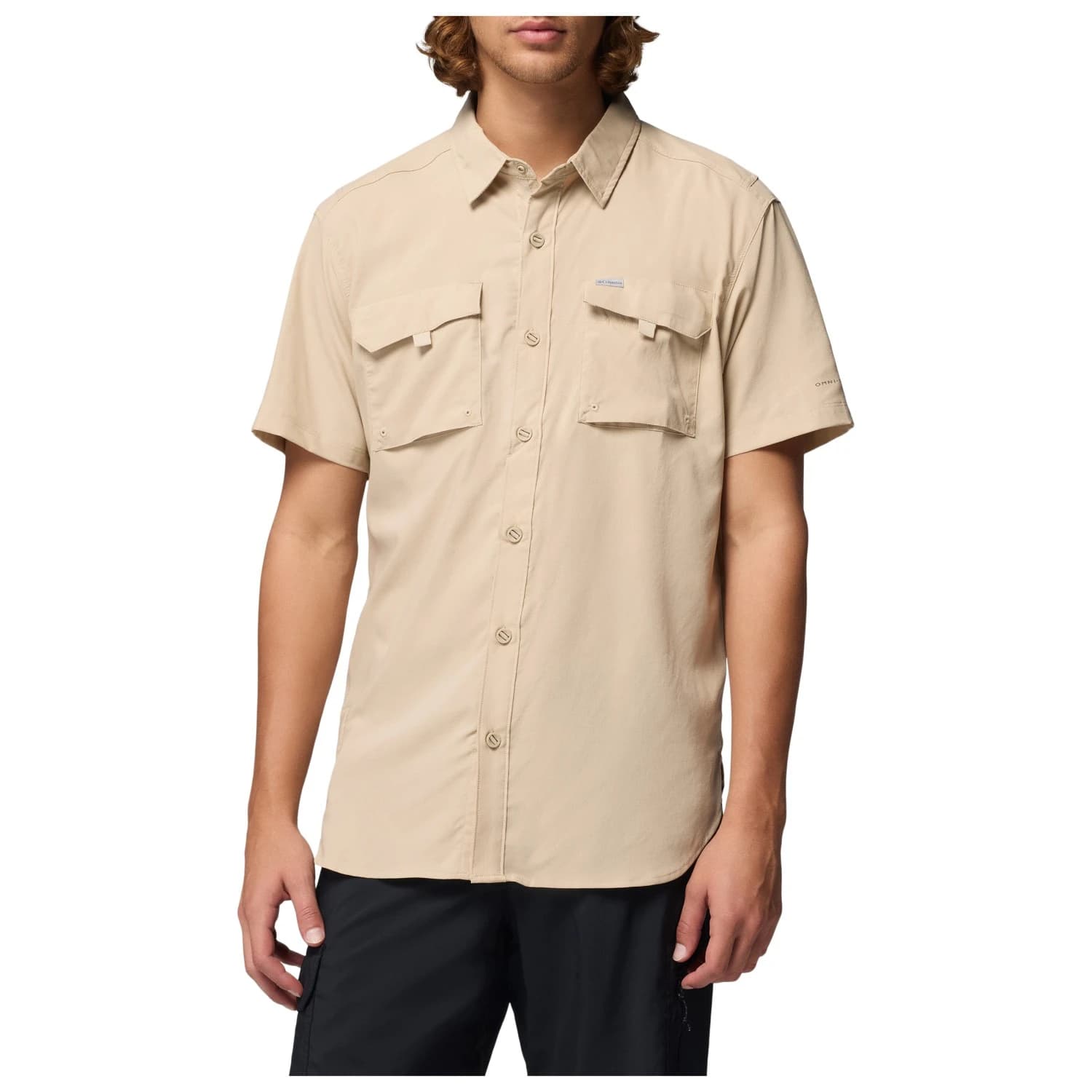 Мъжка риза с копчета Columbia Silver Ridge Utility II S/S Shirt - Ancient Fossil