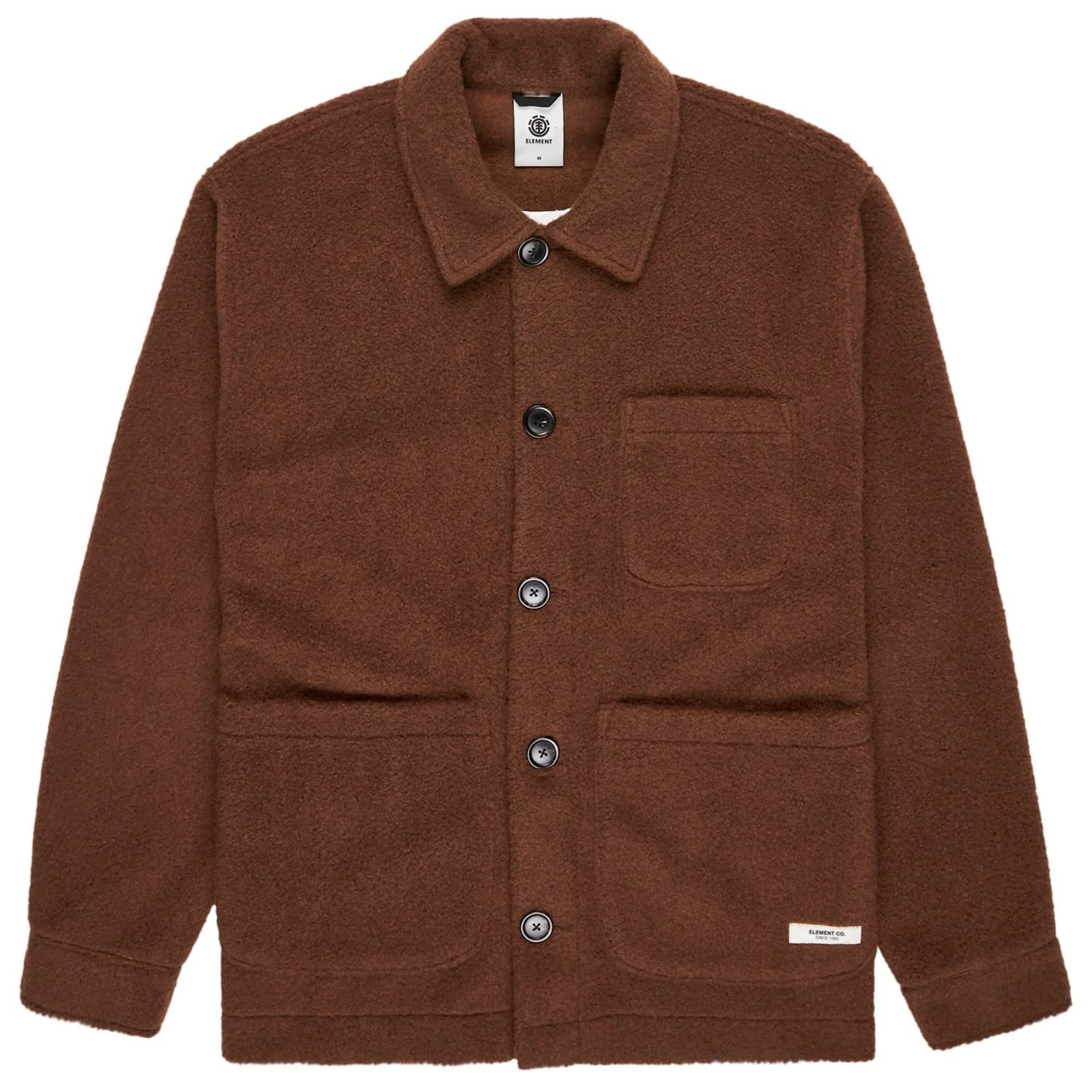 Мъжка риза с копчета Element Shepherd Shirt - Java Heather