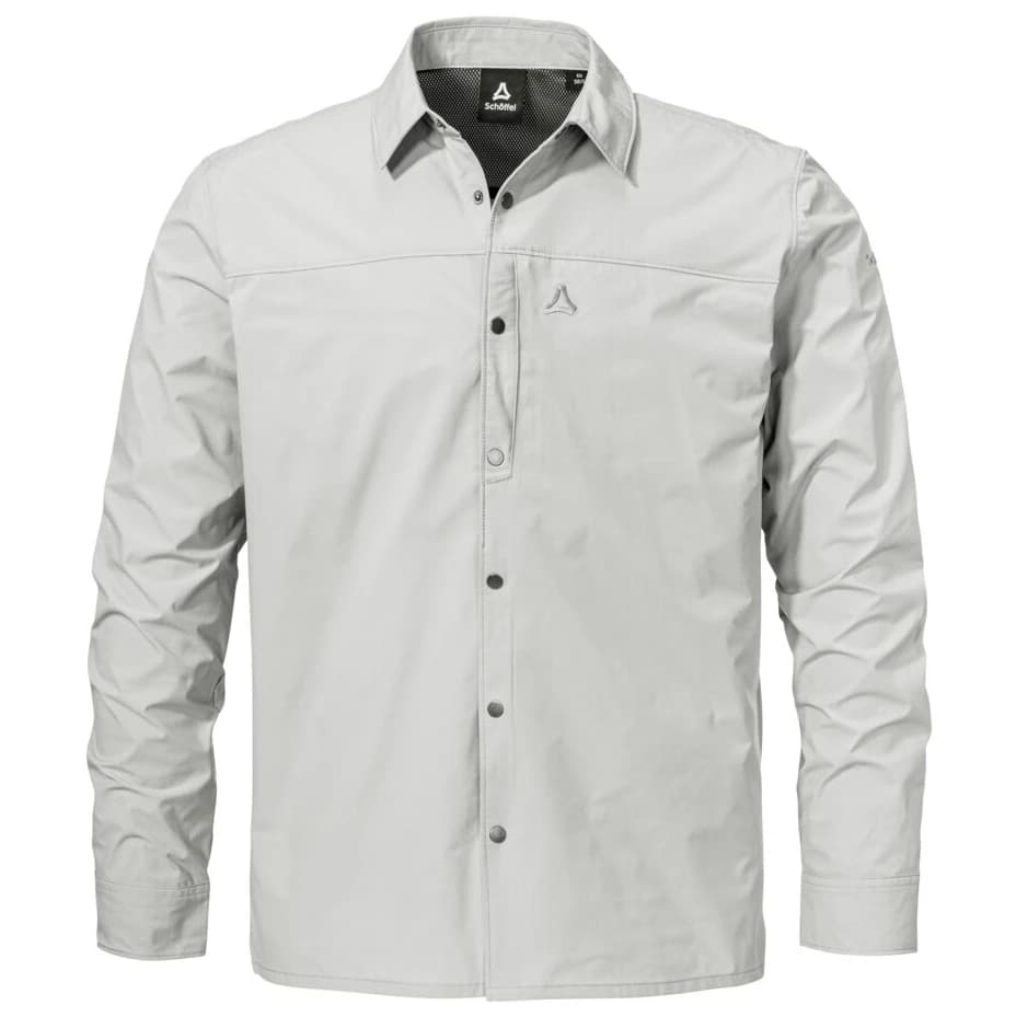 Мъжка риза с копчета Schöffel Shirt Style Maghera Shirt - Stone Grey