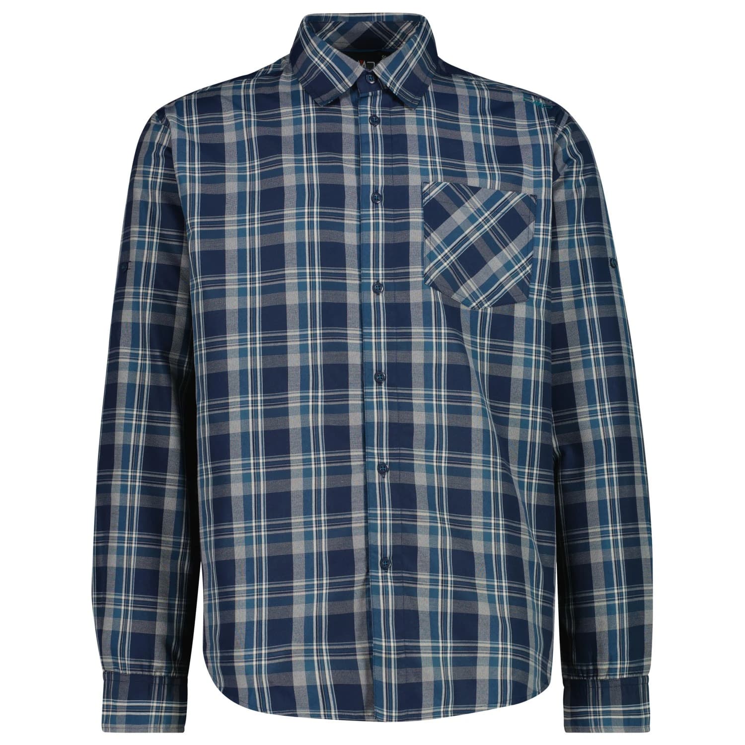 Мъжка риза с копчета Cmp Shirt Long Sleeves Shirt - B. Blue / Vaniglia / Petroleum