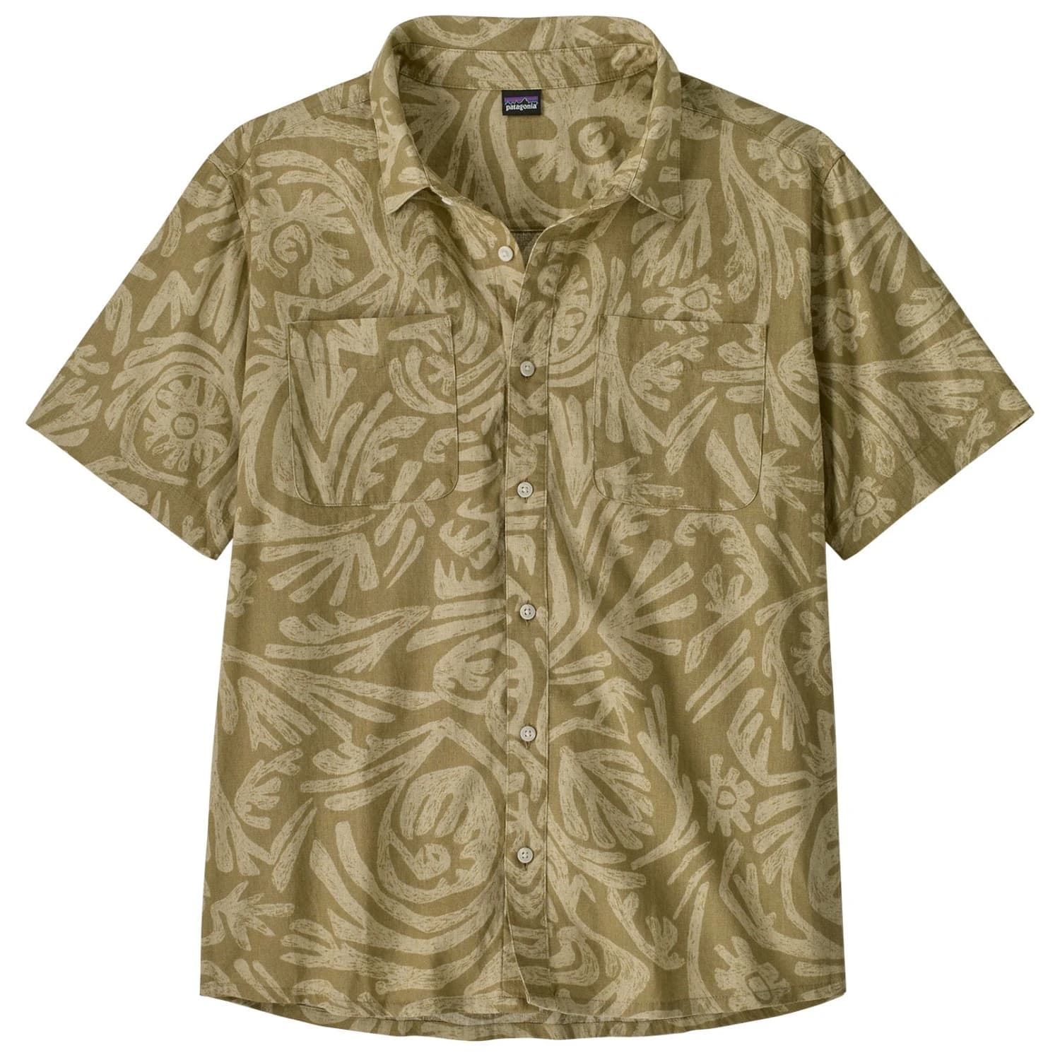 Мъжка риза с копчета Patagonia Back Step Shirt - Earthen: Weathered Stone
