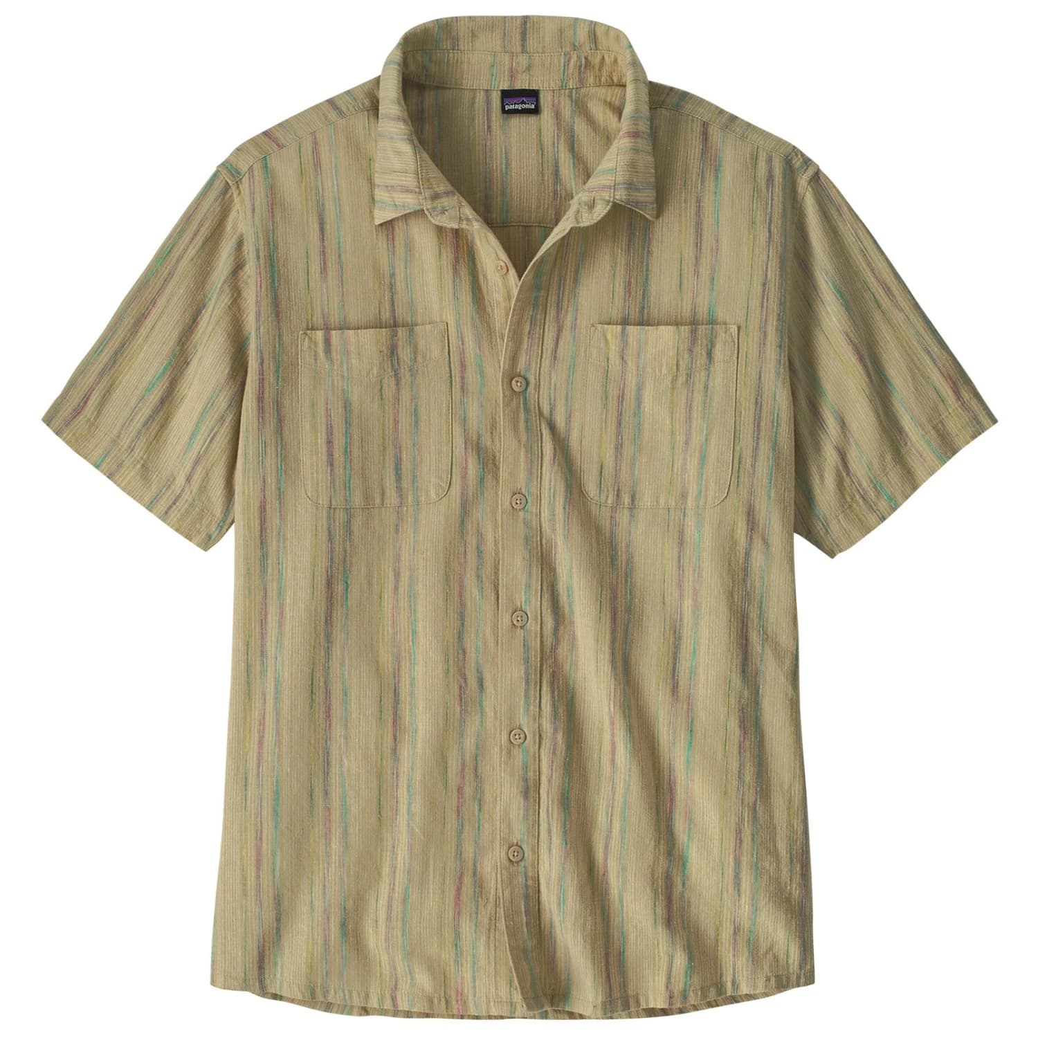 Мъжка риза с копчета Patagonia Back Step Shirt - Rapids: Weathered Stone