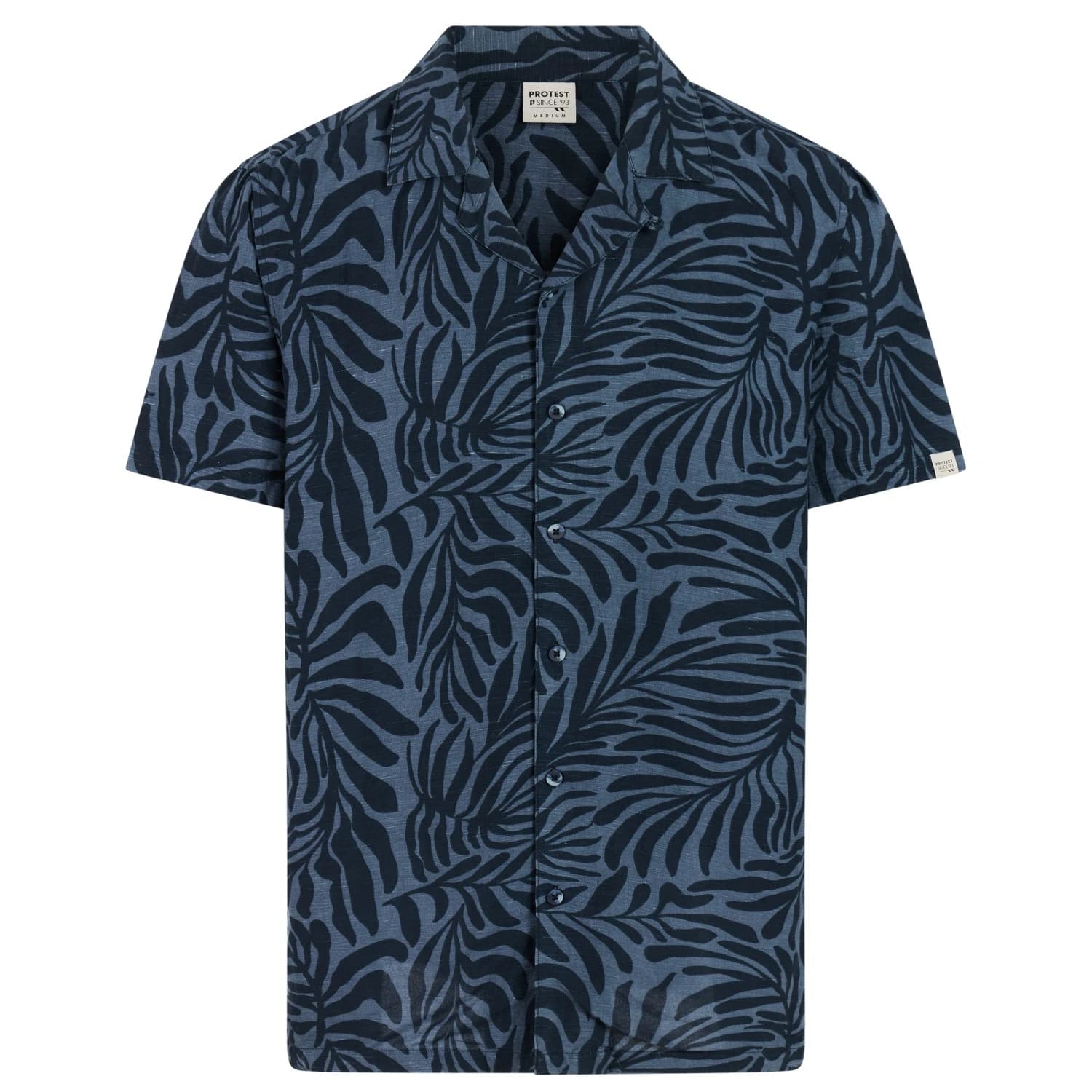 Мъжка риза с копчета Protest PRTLemming Shirt - Empire Blue