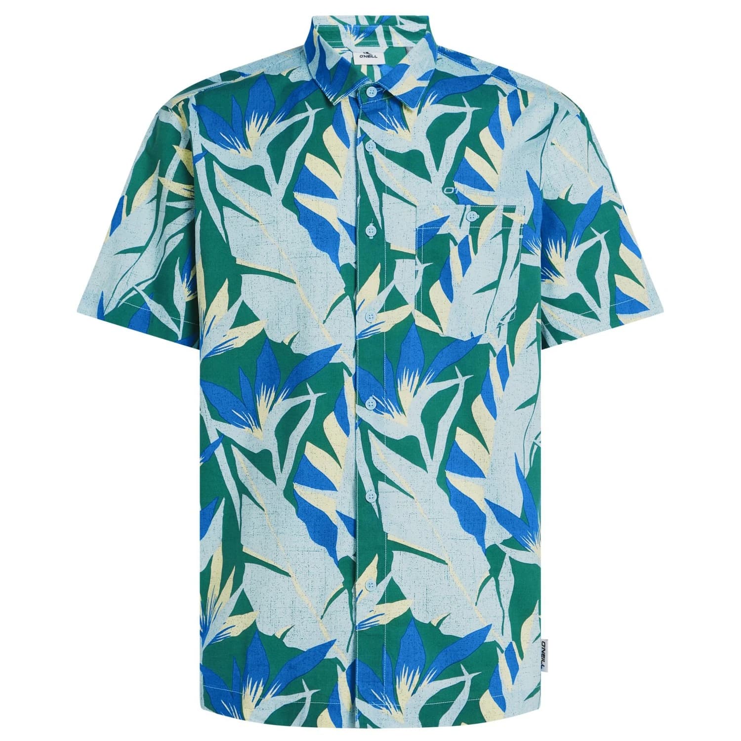 Мъжка риза с копчета O'Neill Print Shirt - Blue Tropicana Big