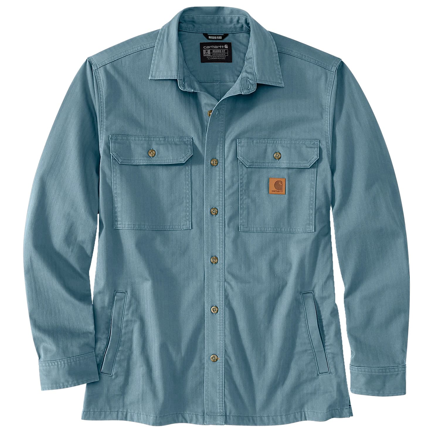 Мъжка риза с копчета Carhartt Newcastle Shirt Jac Shirt - Rolling Thunder