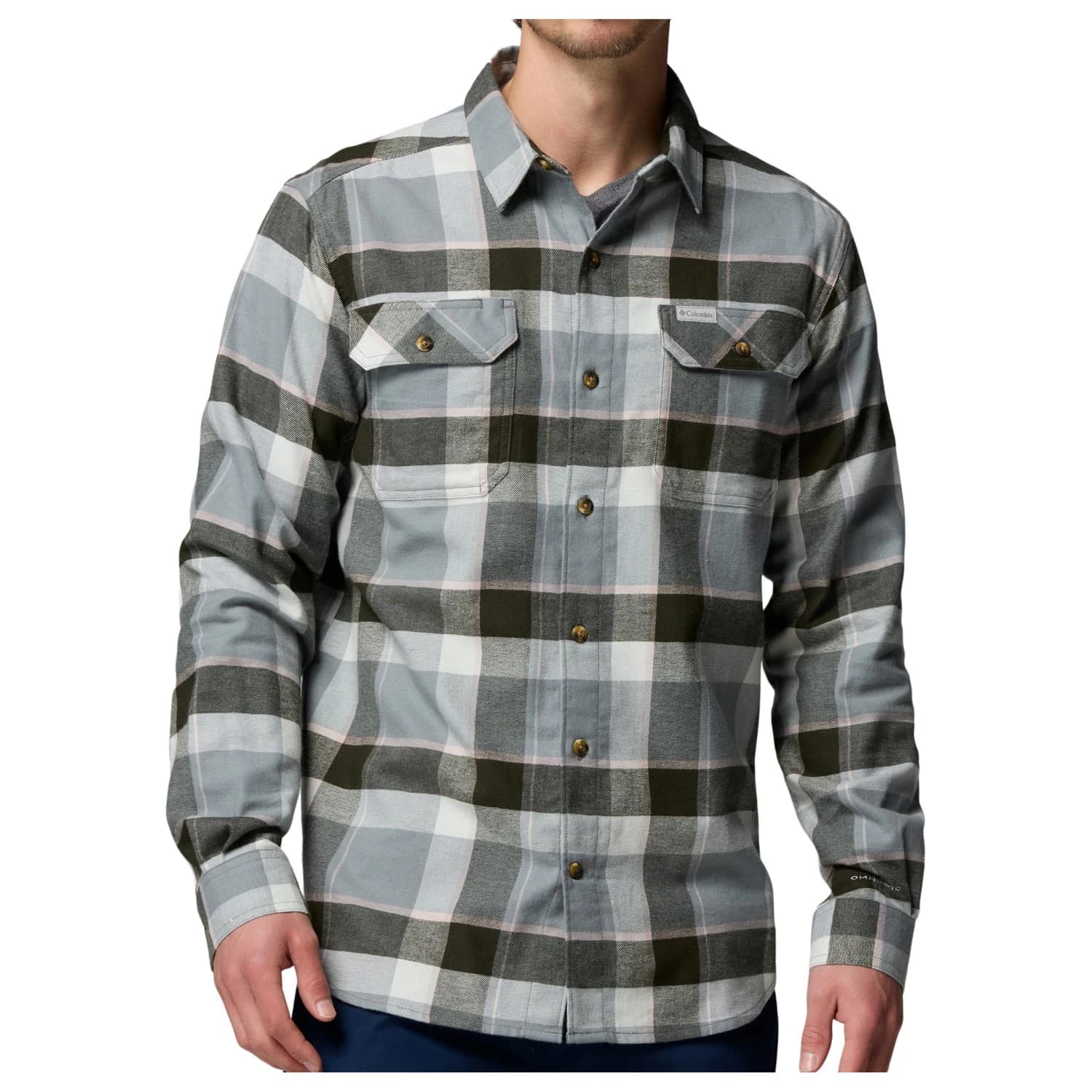 Мъжка риза с копчета Columbia Flare Gun Stretch Flannel Shirt - Sedona Sage Daytrip
