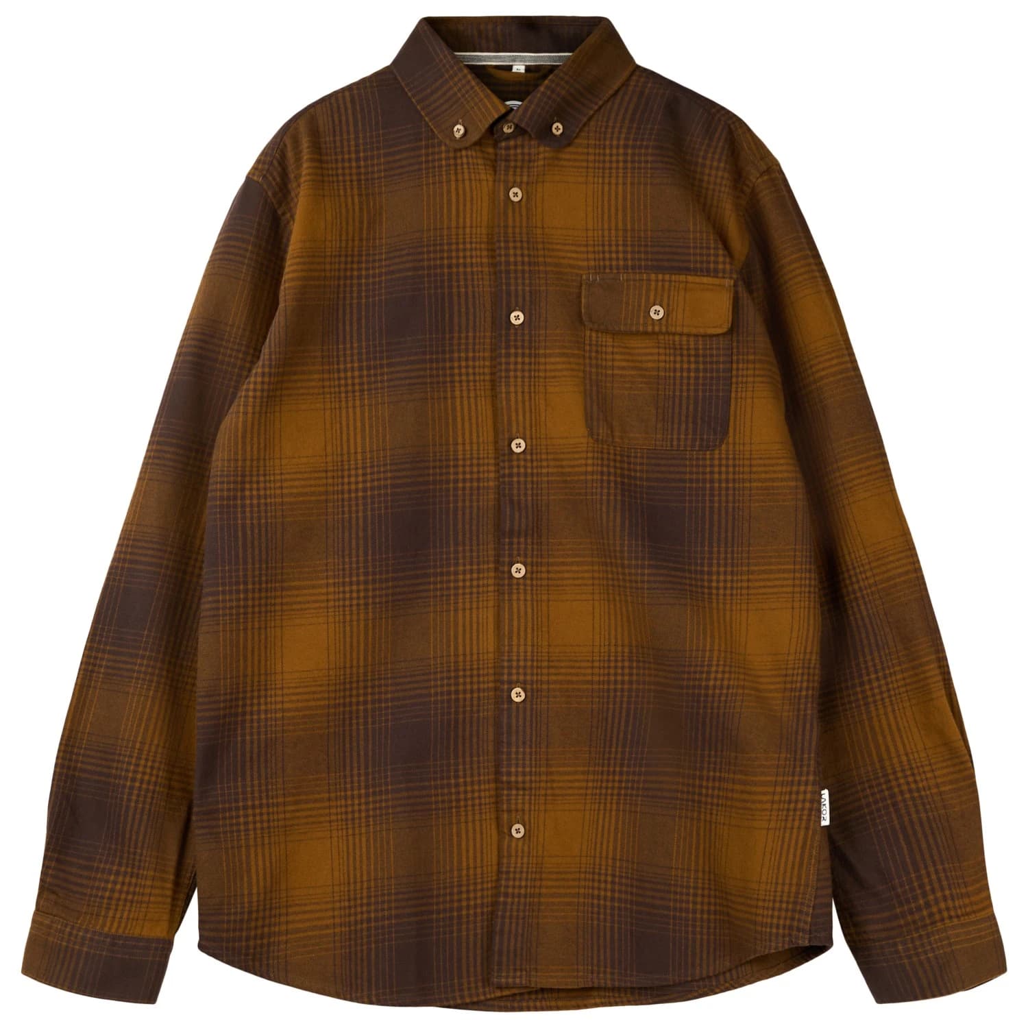 Риза с копчета LAKOR Inca Unna Shirt - Coffee Bean / Monk's Robe