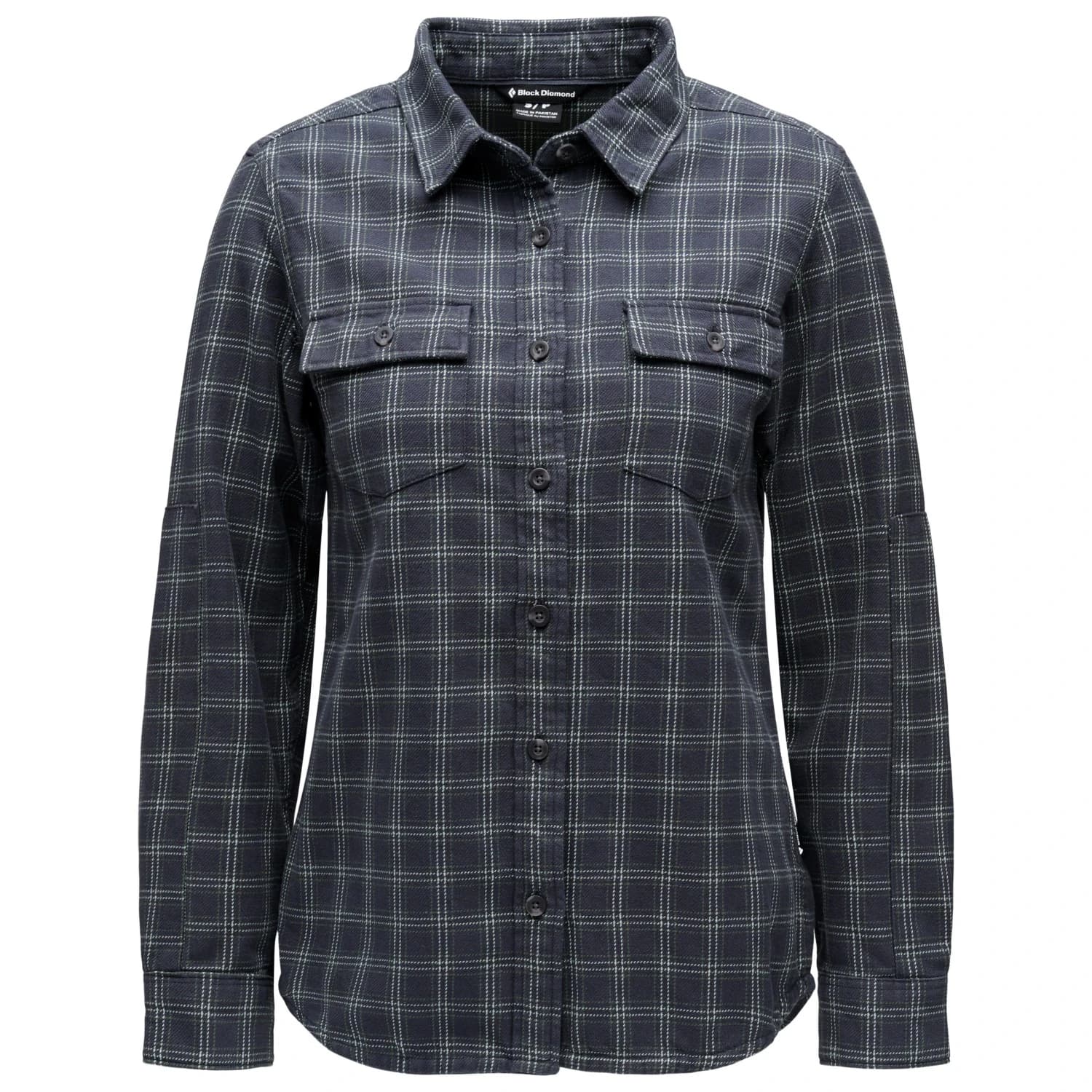 Риза с копчета Black Diamond Project Twill L/S Shirt - Charcoal / Citron
