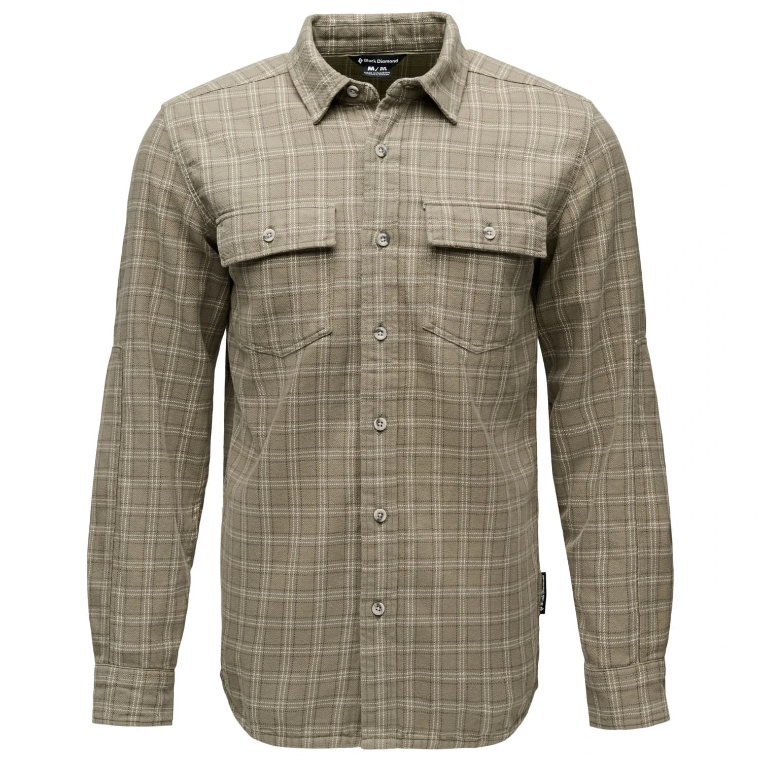 Риза с копчета Black Diamond Project Twill L/S Shirt - Pine Smoke / Chalk