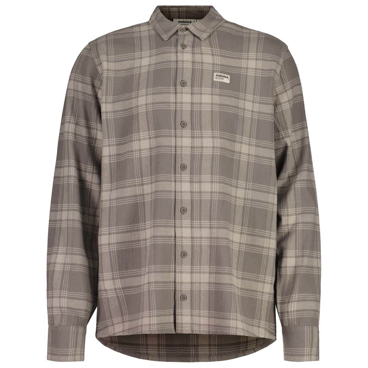 Риза с копчета Maloja BichselM. Shirt - Warm Shadow Multi