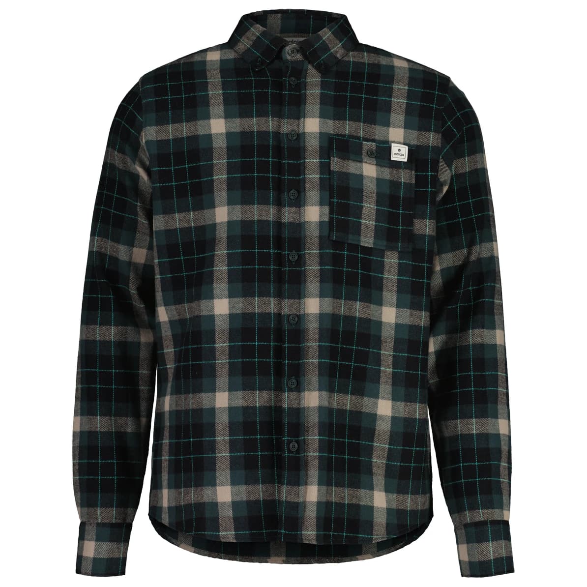 Риза с копчета Maloja StandM. Shirt - Mountain Pine Multi