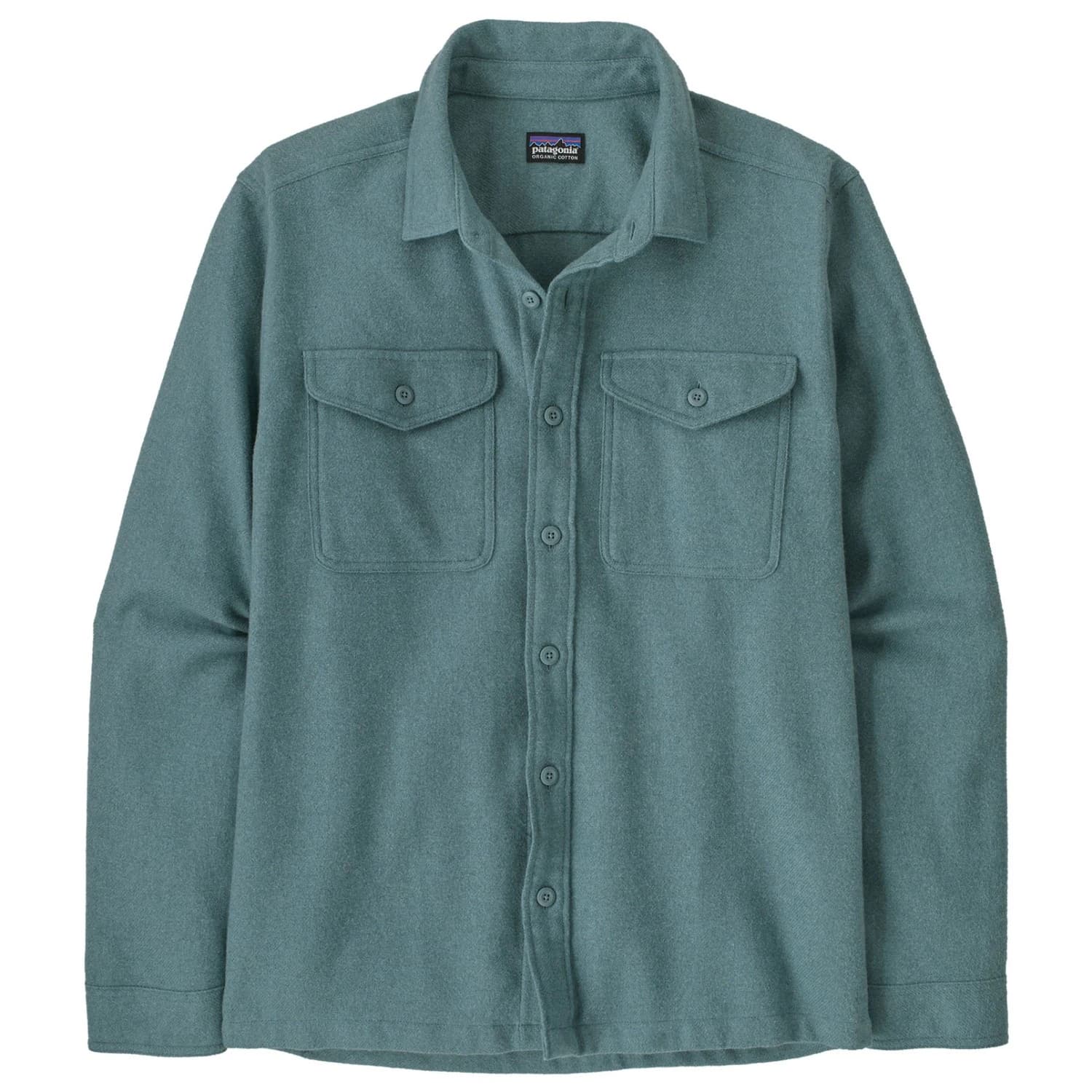 Мъжка риза с копчета Patagonia Fjord Flannel Shirt - Whole Weave: Blue Sage