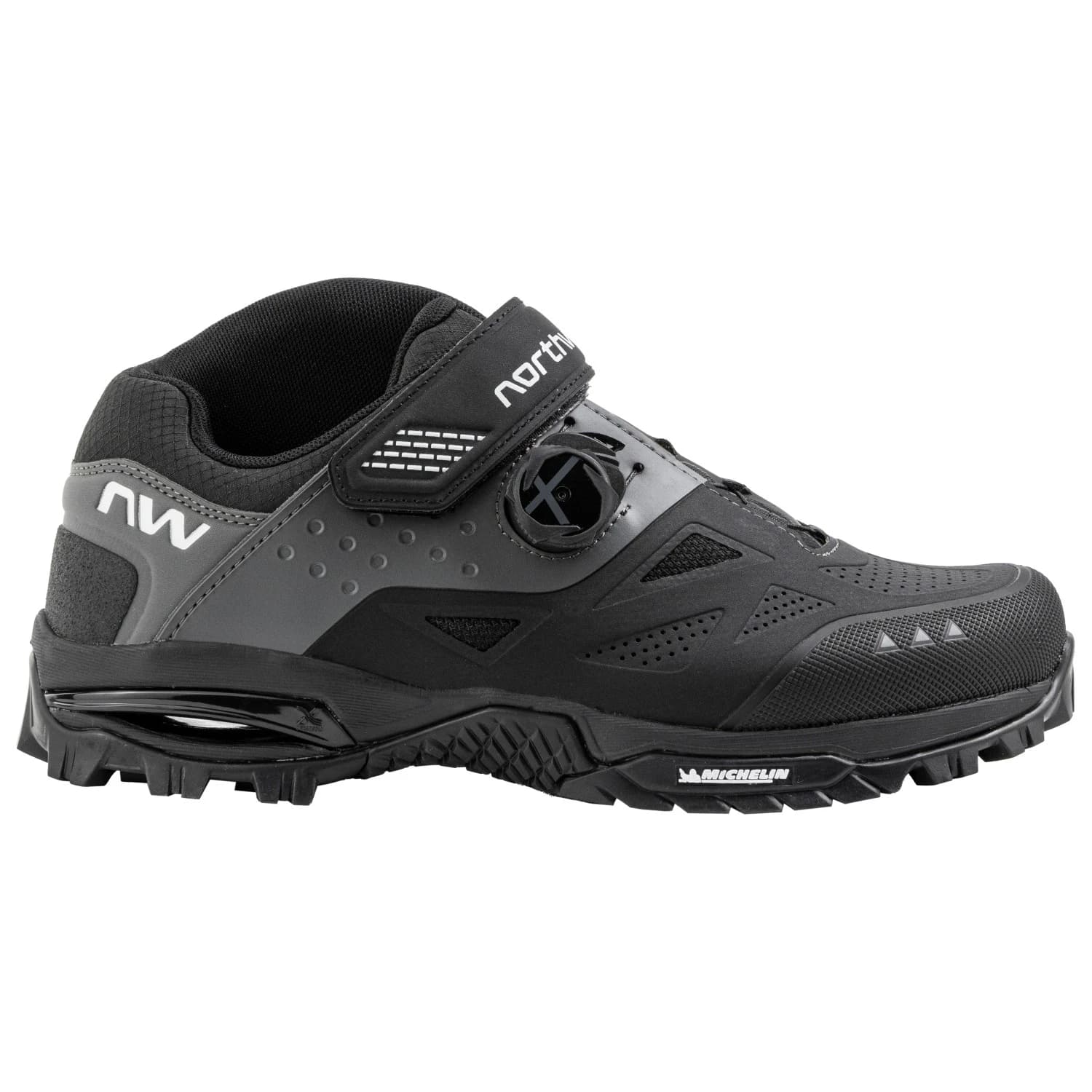 Мъжки обувки за планинско колоездене Northwave Enduro Mid 2 Cycling shoes - Black / Dark Grey