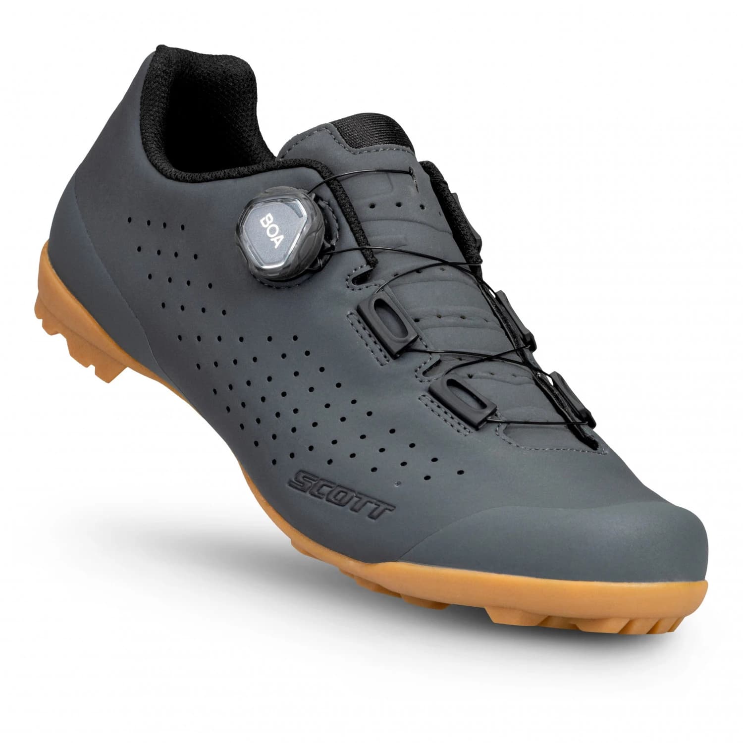 Мъжки обувки за gravel колоездене Scott Gravel Pro Cycling shoes - Matt Grey / Black