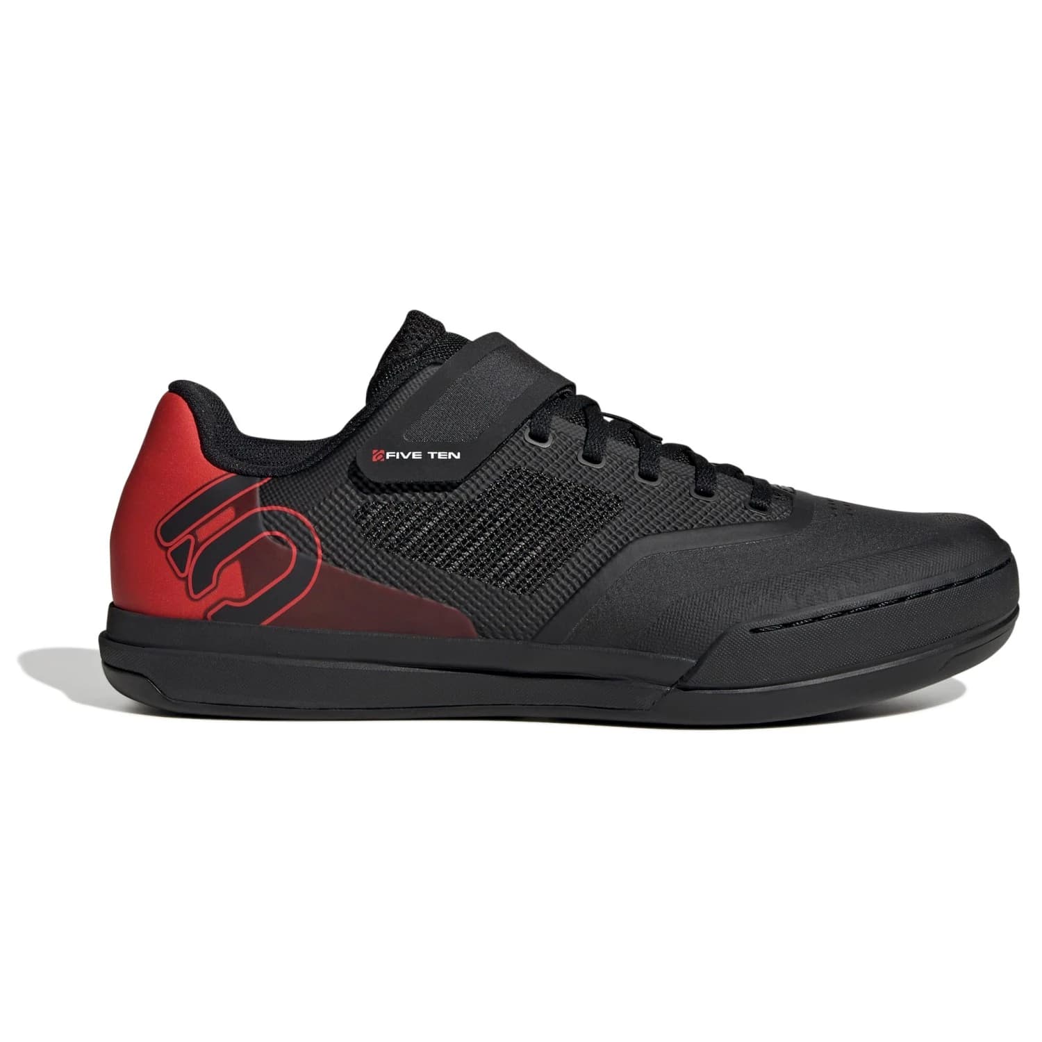 Мъжки обувки за планинско колоездене Five Ten Hellcat Pro Cycling shoes - Core Black / Core Black / Red