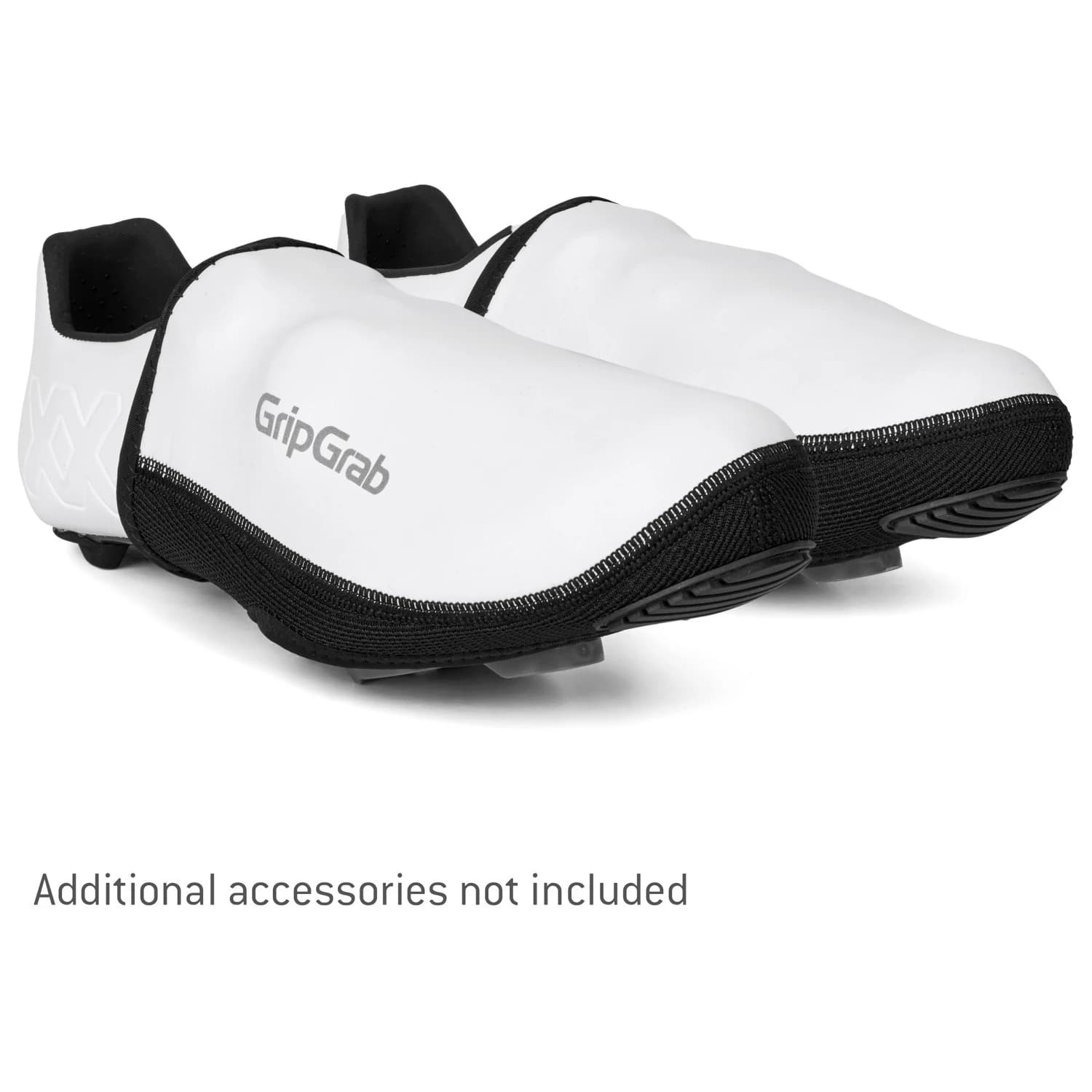 Калцуни за колоездачни обувки GripGrab PACR Windproof Toe Covers Overshoes - White