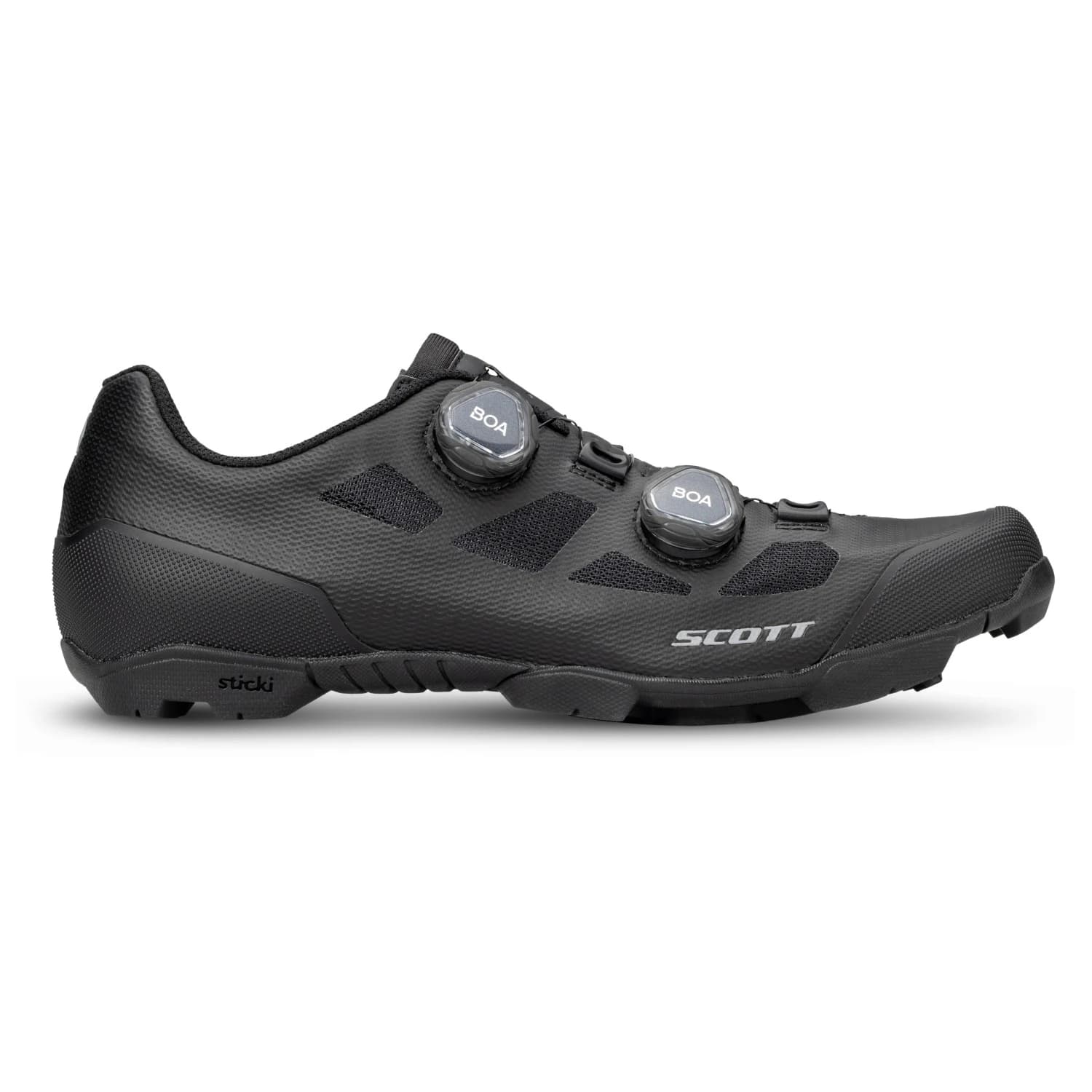 Мъжки обувки за планинско колоездене Scott Shoe MTB Vertec Cycling shoes - Matt Black