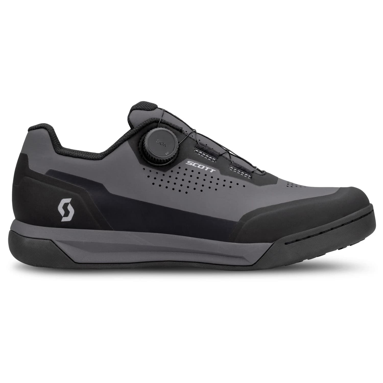 Мъжки обувки за планинско колоездене Scott Shoe MTB Volt Evo Clip Boa Cycling shoes - Dark Grey / Black
