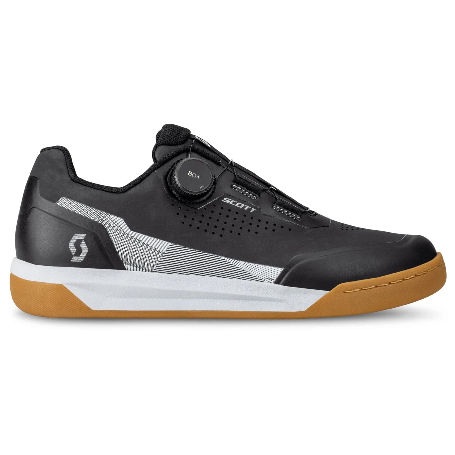 Мъжки обувки за планинско колоездене Scott Shoe MTB Volt Evo Flat Boa Cycling shoes - Black / White