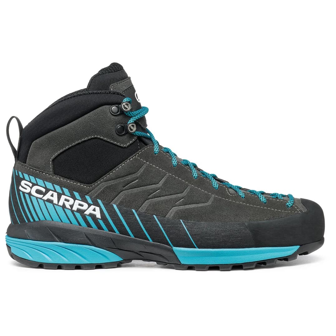 Апроуч обувки Scarpa Mescalito Mid GTX Approach shoes - Shark / Azure