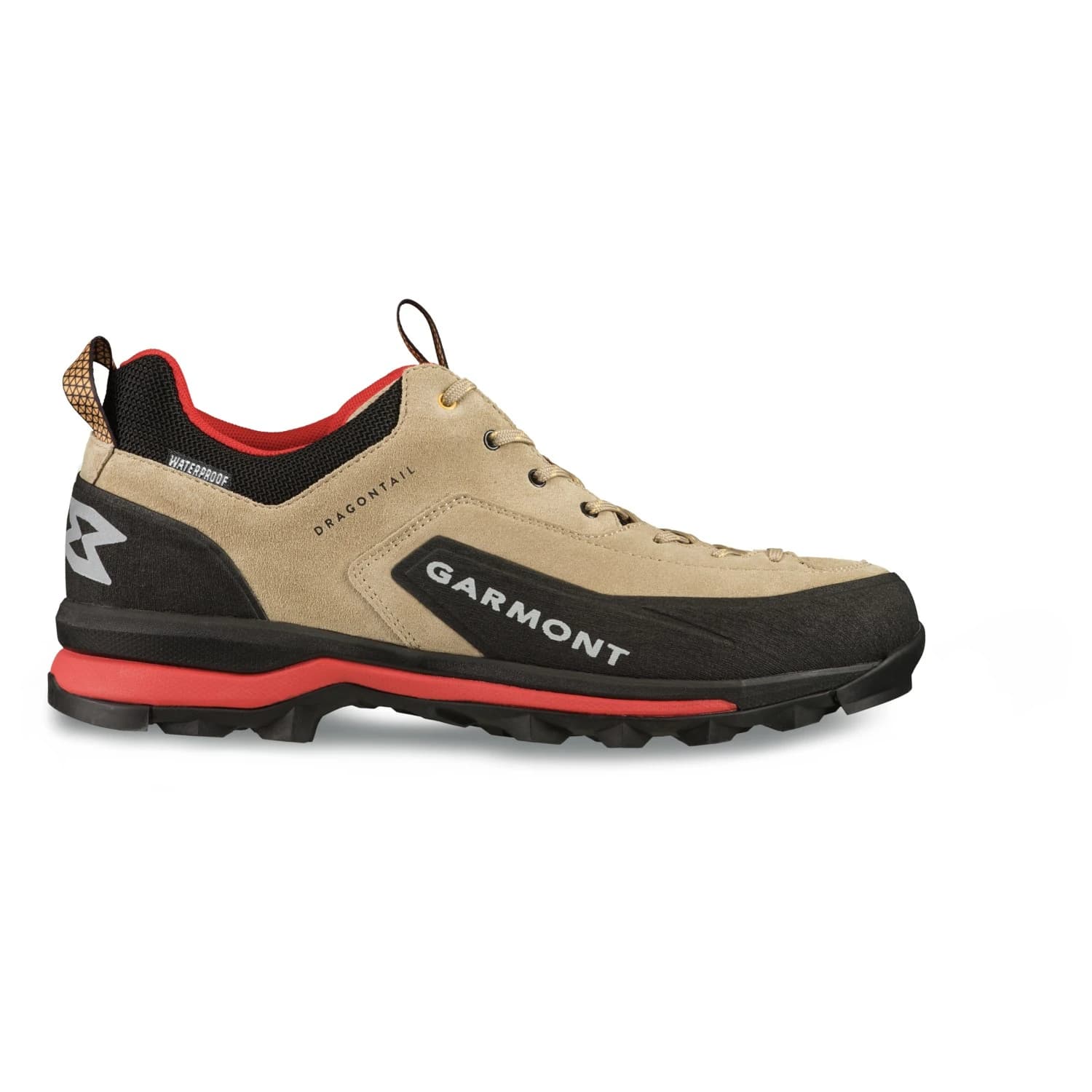 Мъжки апроуч обувки Garmont Dragontail WP Multisport shoes - Cornstalk Beige / Tomato Red